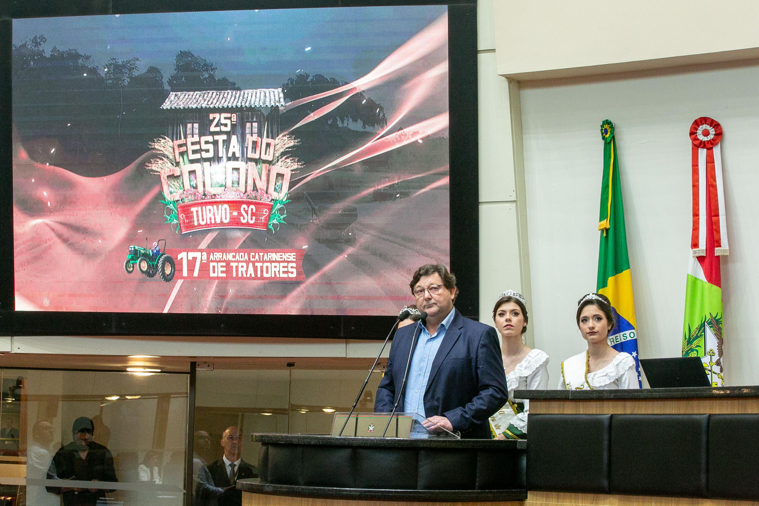 INTERRUPÇÃO DA SESSÃO – 25ª Festa do Colono em Turvo