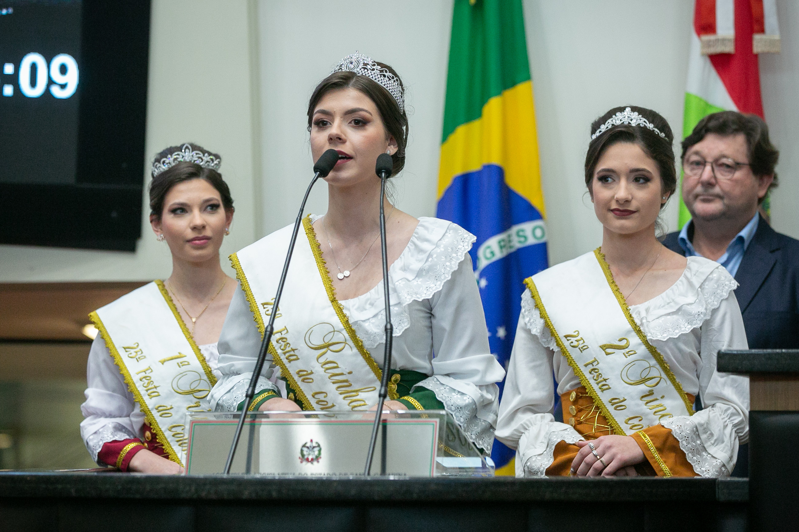 INTERRUPÇÃO DA SESSÃO - 25ª Festa do Colono em Turvo