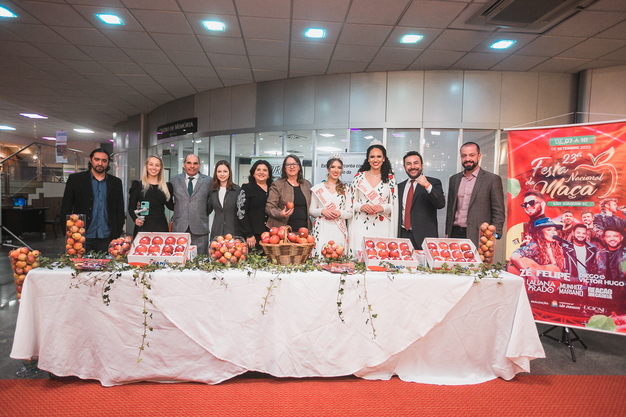 Cerimônia de Lançamento da 23ª Festa Nacional da Maçã do Município de São Joaquim