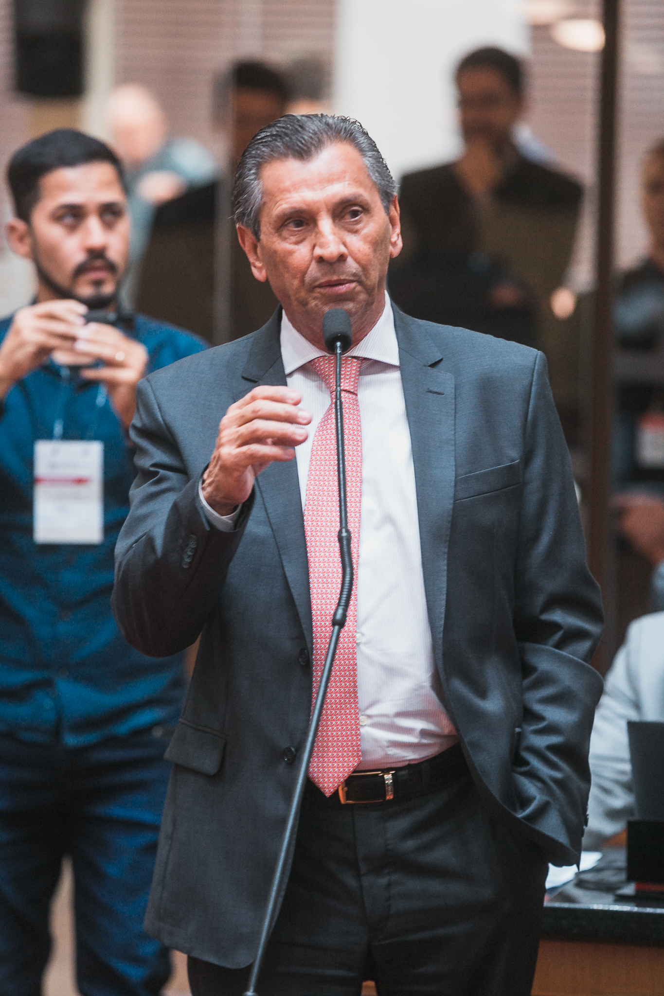 Suspensão de Sessão - Diácono Permanente Ricardo José de Souza - Deputado Julio Garcia (PSD)