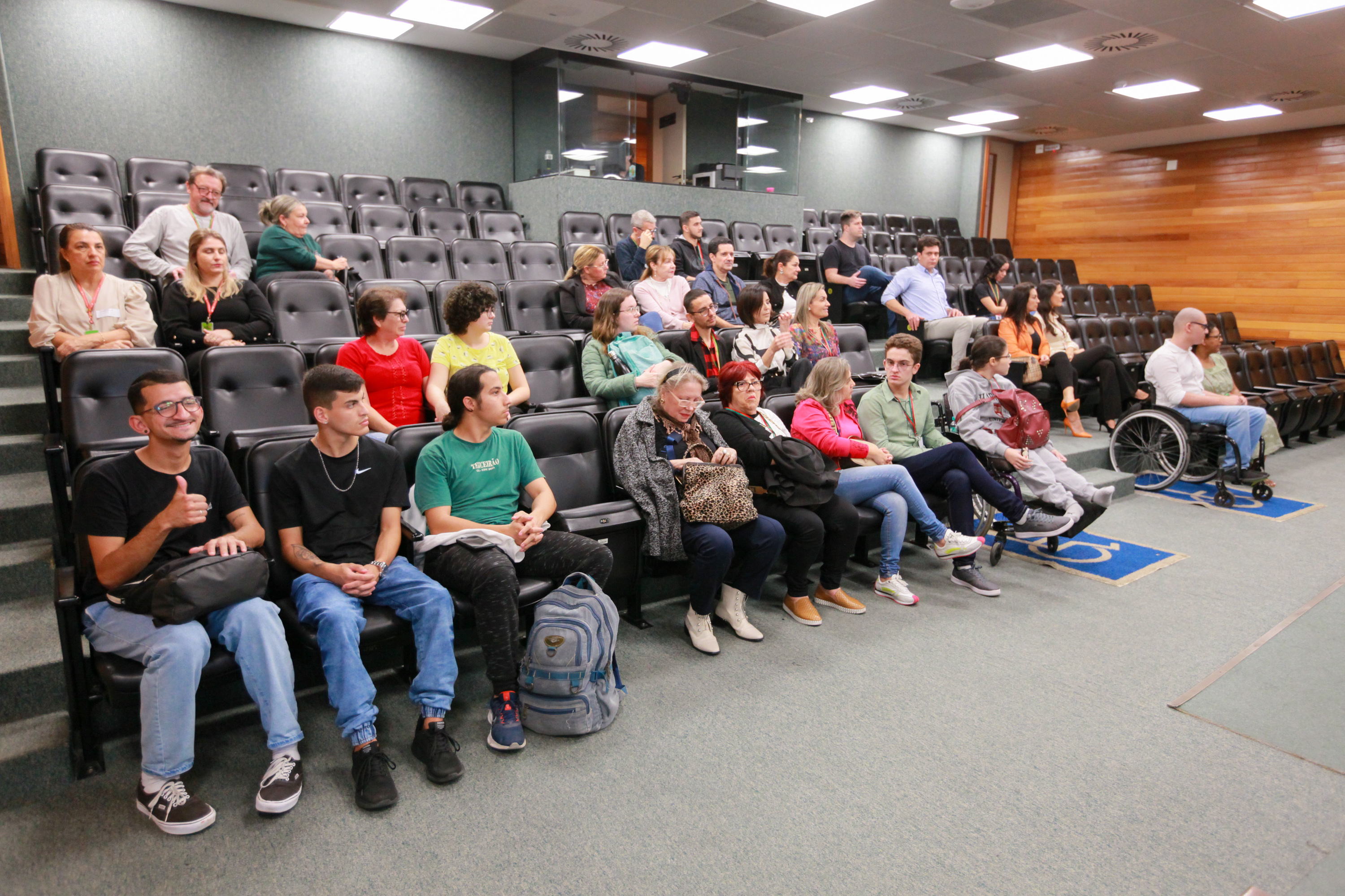 Recepção do Programa Alesc Inclusiva