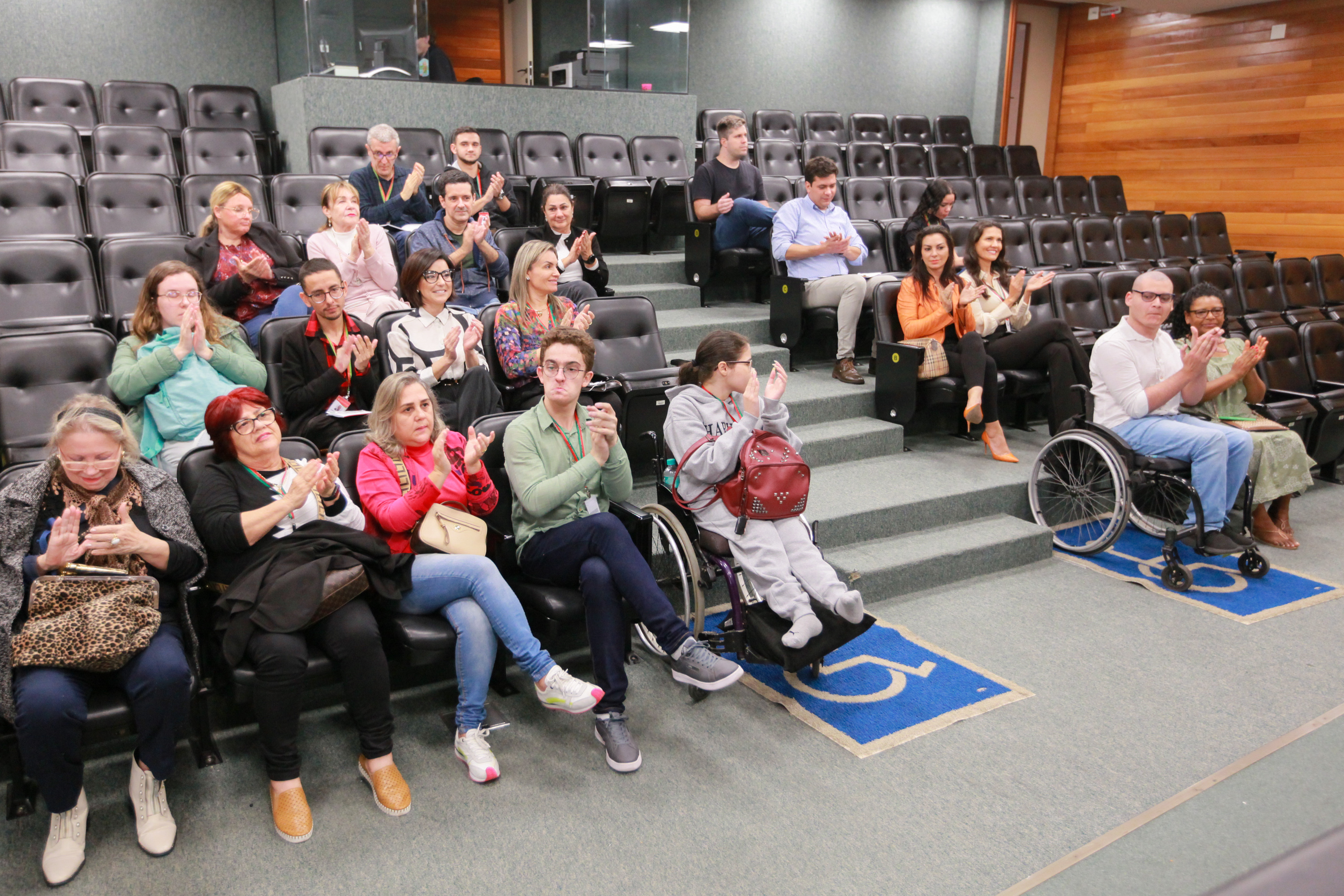 Recepção do Programa Alesc Inclusiva