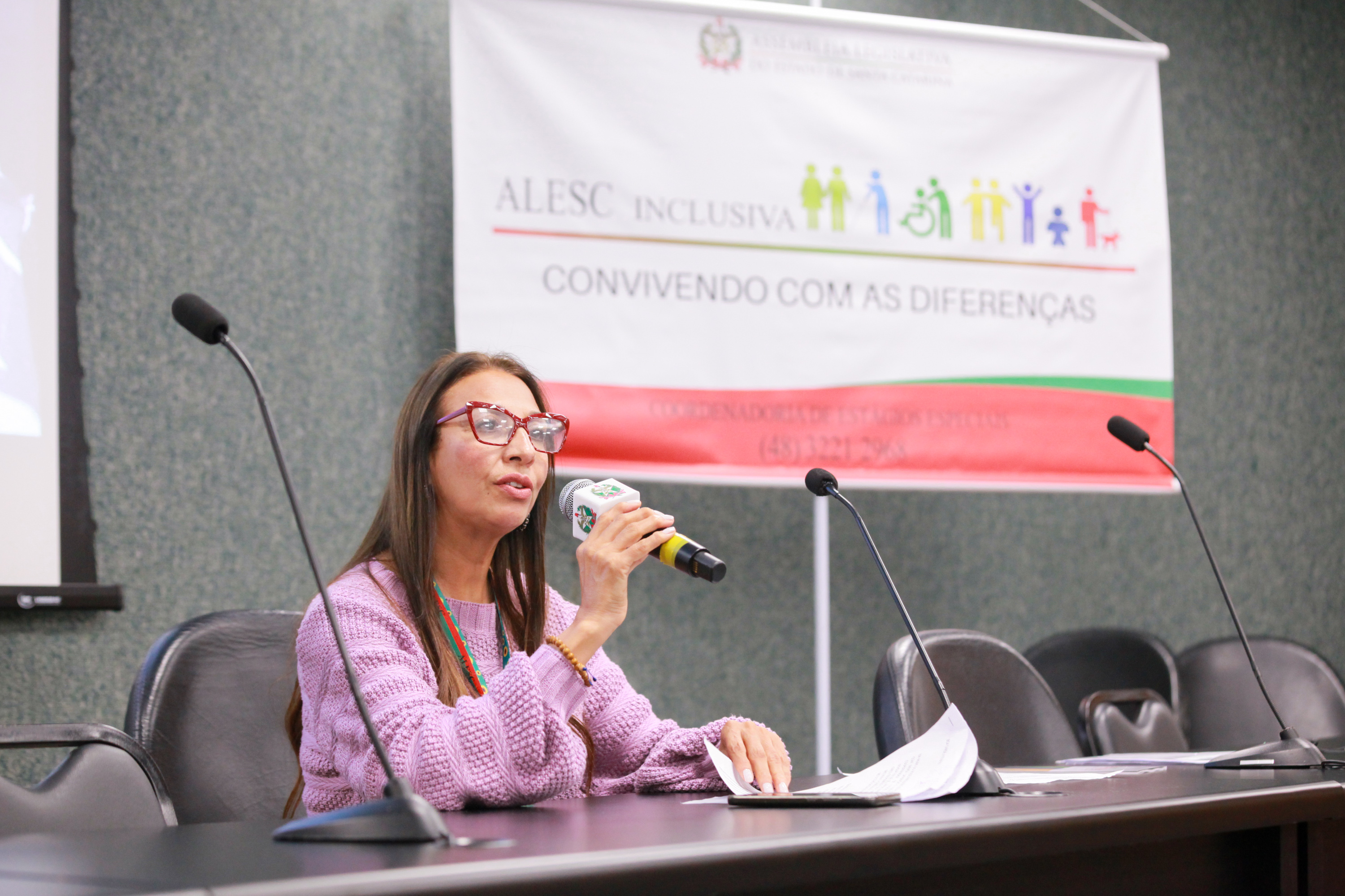 Recepção do Programa Alesc Inclusiva