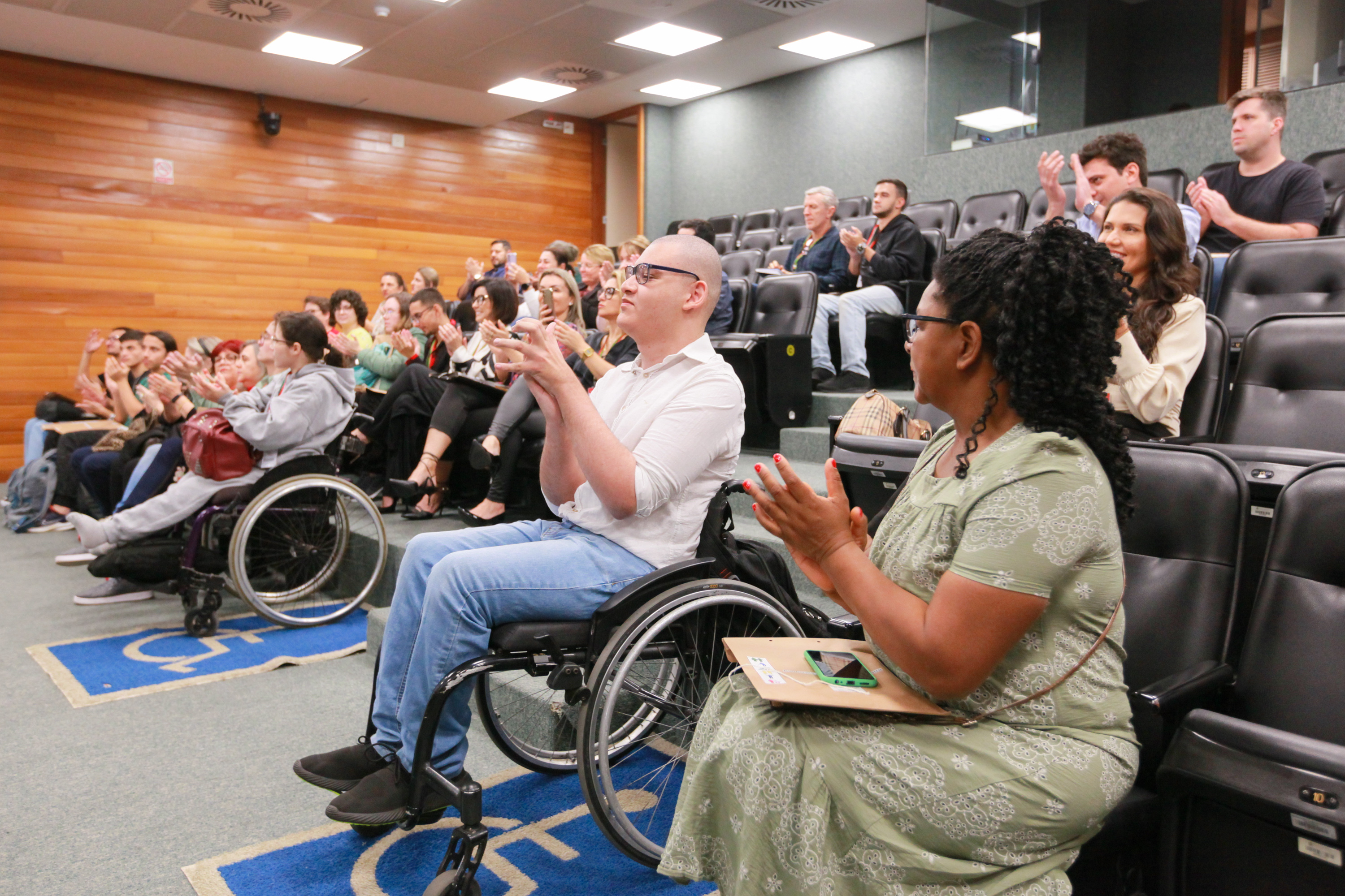 Recepção do Programa Alesc Inclusiva