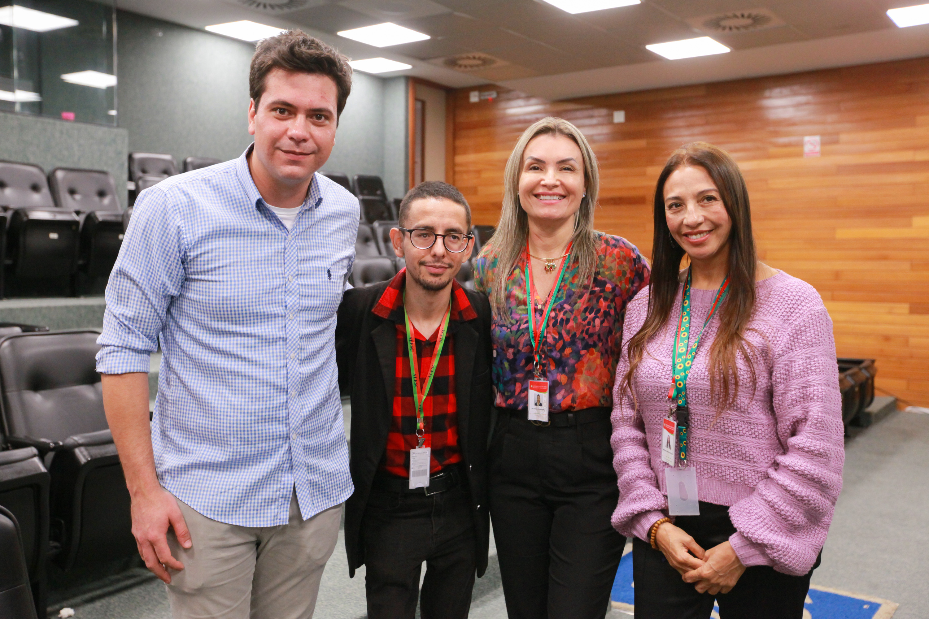 Recepção do Programa Alesc Inclusiva