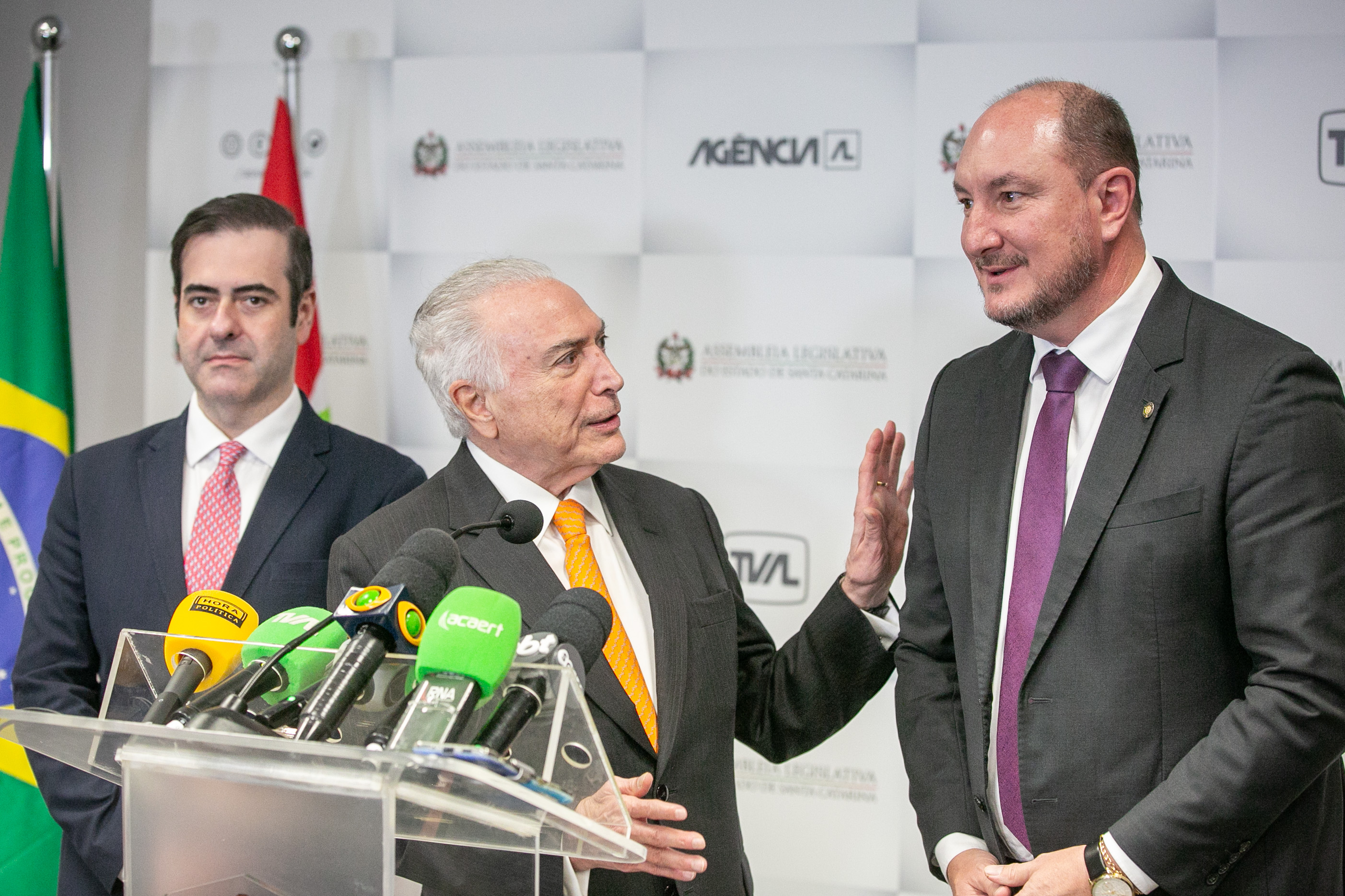 COLETIVA - Ex-presidente da República Michel Temer