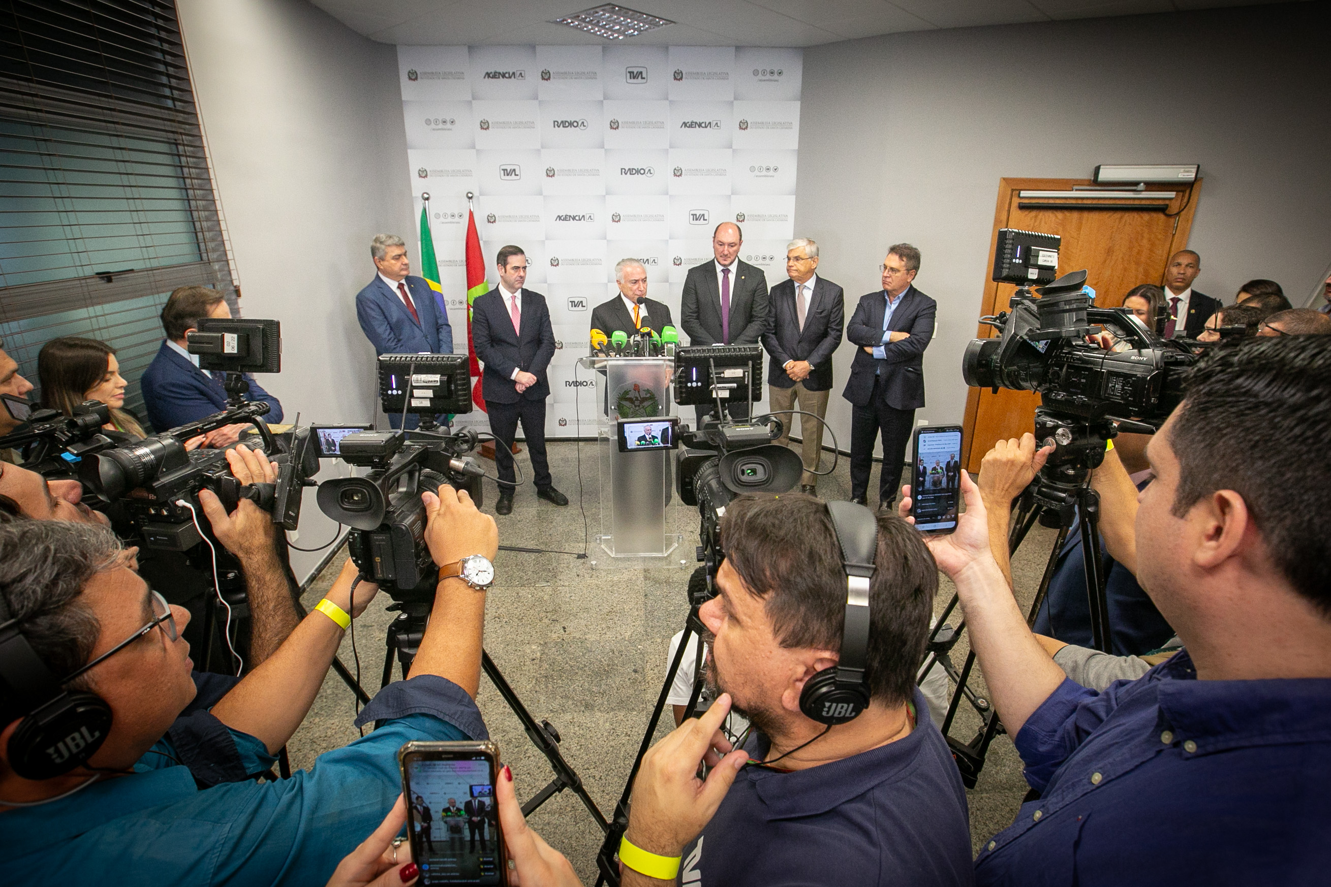 COLETIVA - Ex-presidente da República Michel Temer