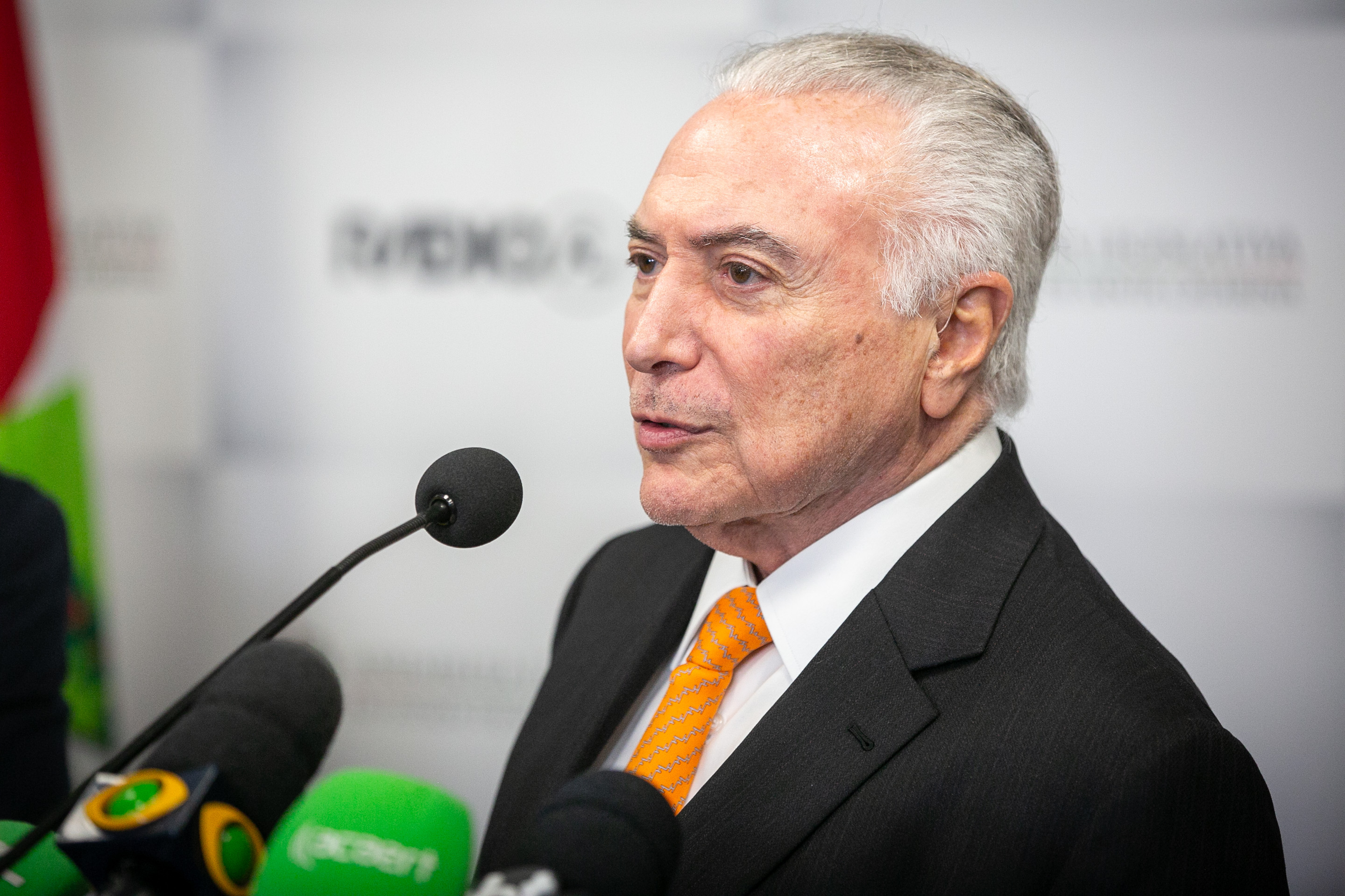 COLETIVA - Ex-presidente da República Michel Temer