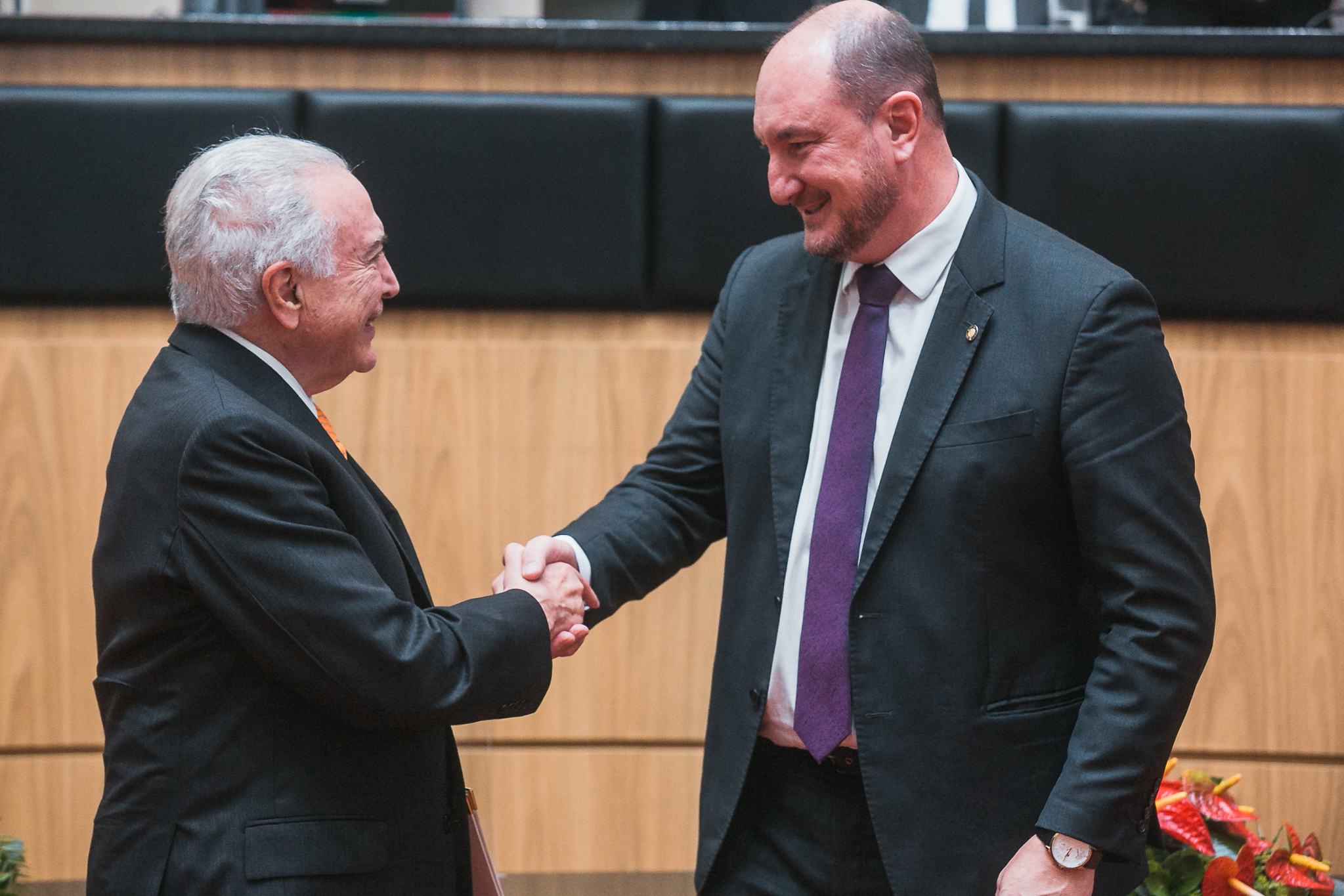 SESSÃO SOLENE -Título de cidadão catarinense ao ex-presidente da República Michel Temer