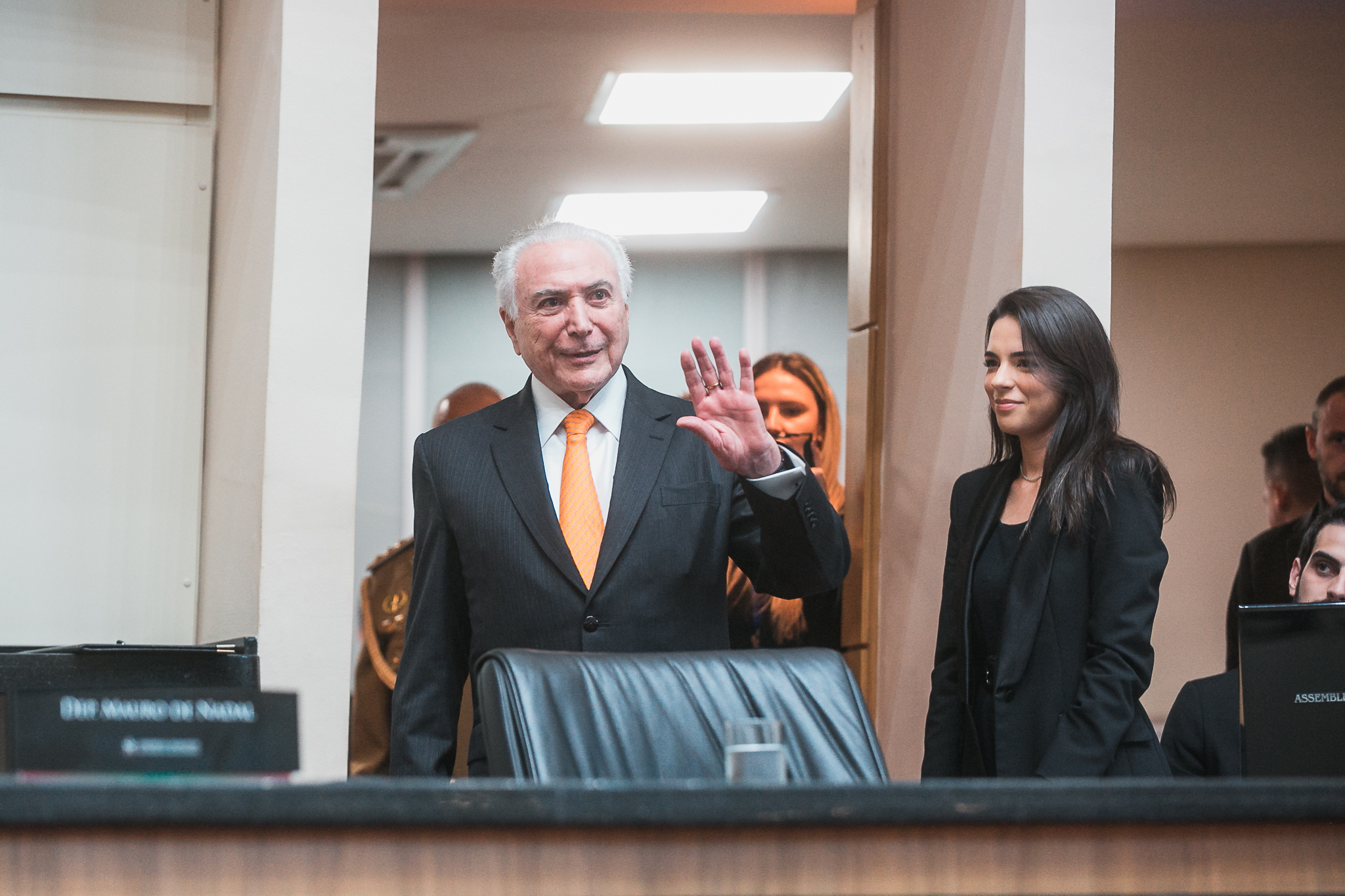 SESSÃO SOLENE -Título de cidadão catarinense ao ex-presidente da República Michel Temer