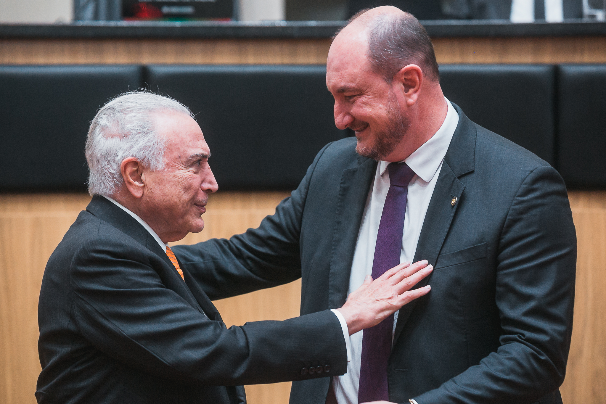 SESSÃO SOLENE -Título de cidadão catarinense ao ex-presidente da República Michel Temer