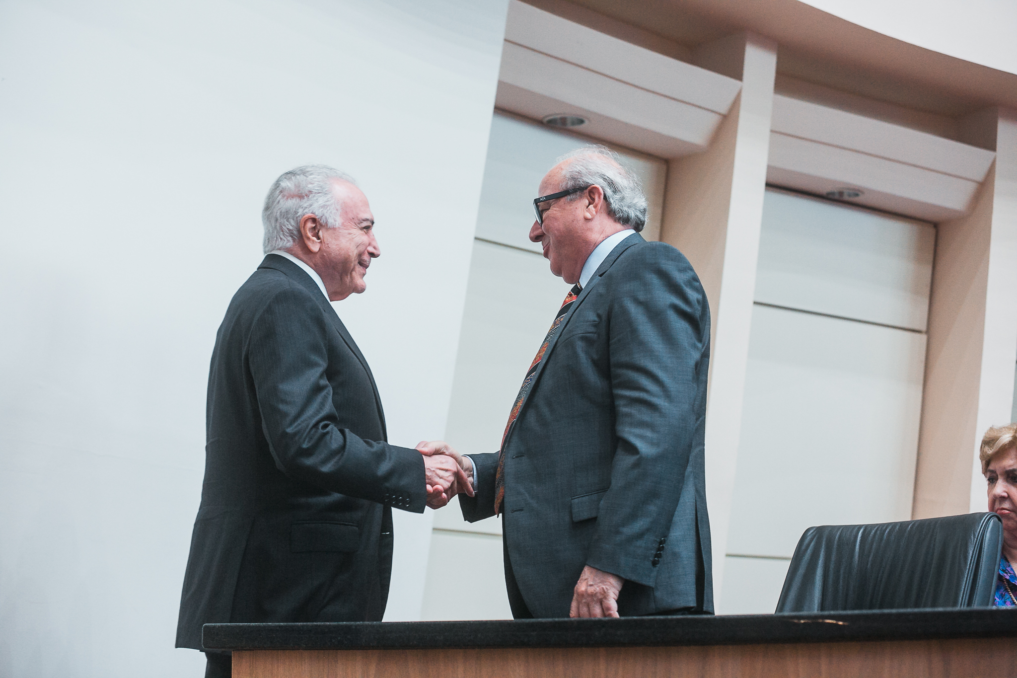 SESSÃO SOLENE -Título de cidadão catarinense ao ex-presidente da República Michel Temer
