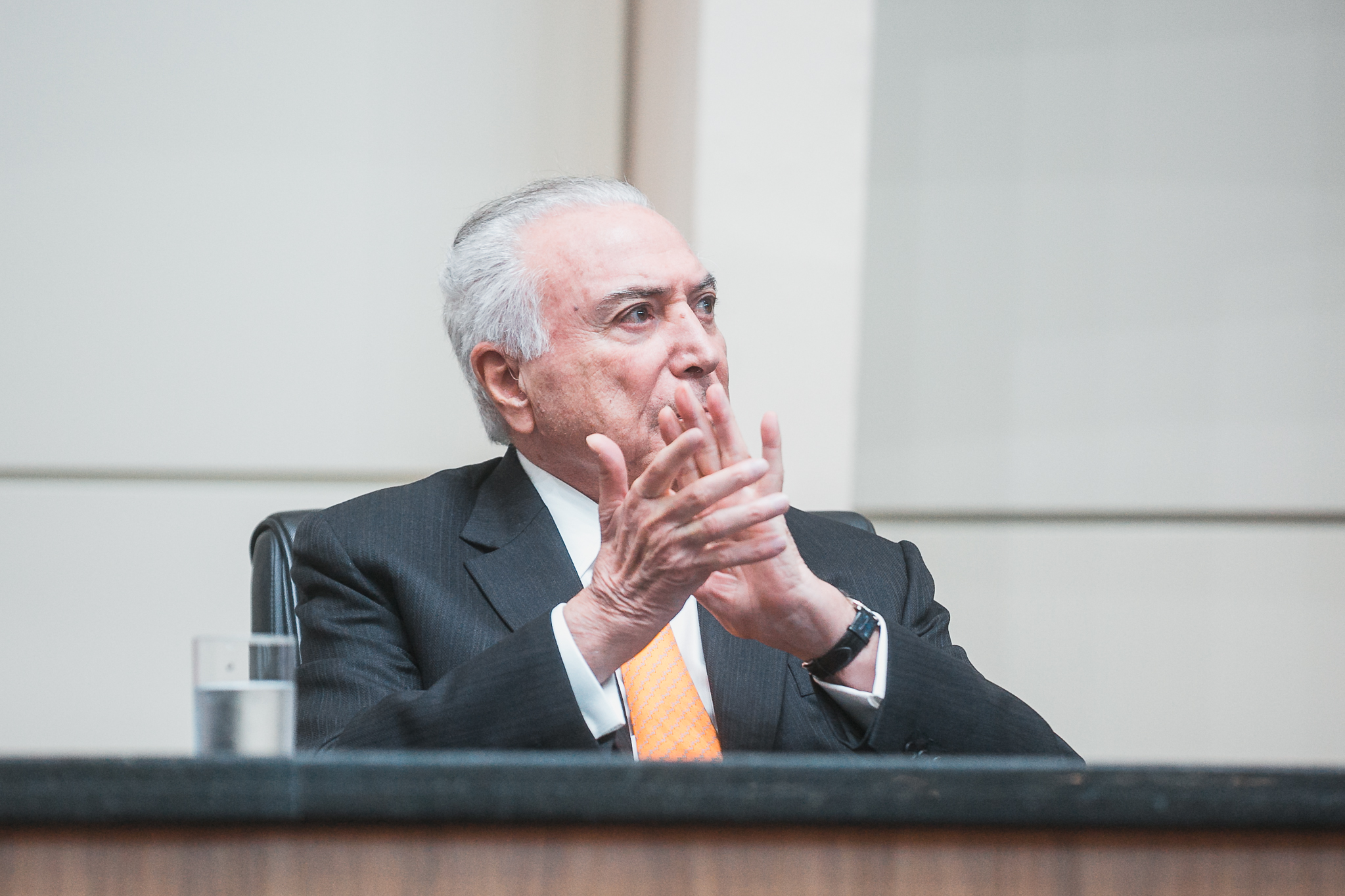 SESSÃO SOLENE -Título de cidadão catarinense ao ex-presidente da República Michel Temer