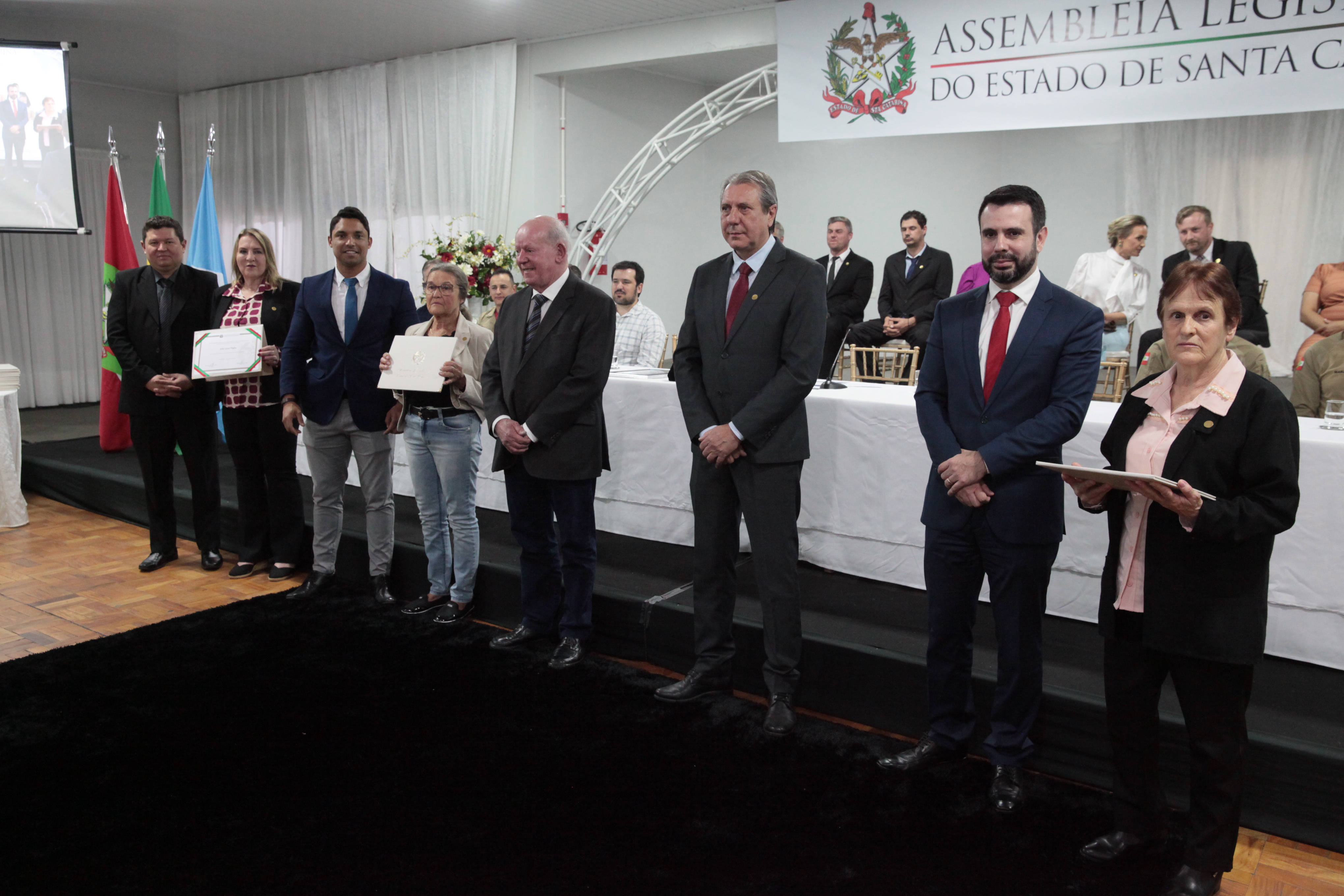 Homenagem aos 60 anos do Município de Ponte Serrada
