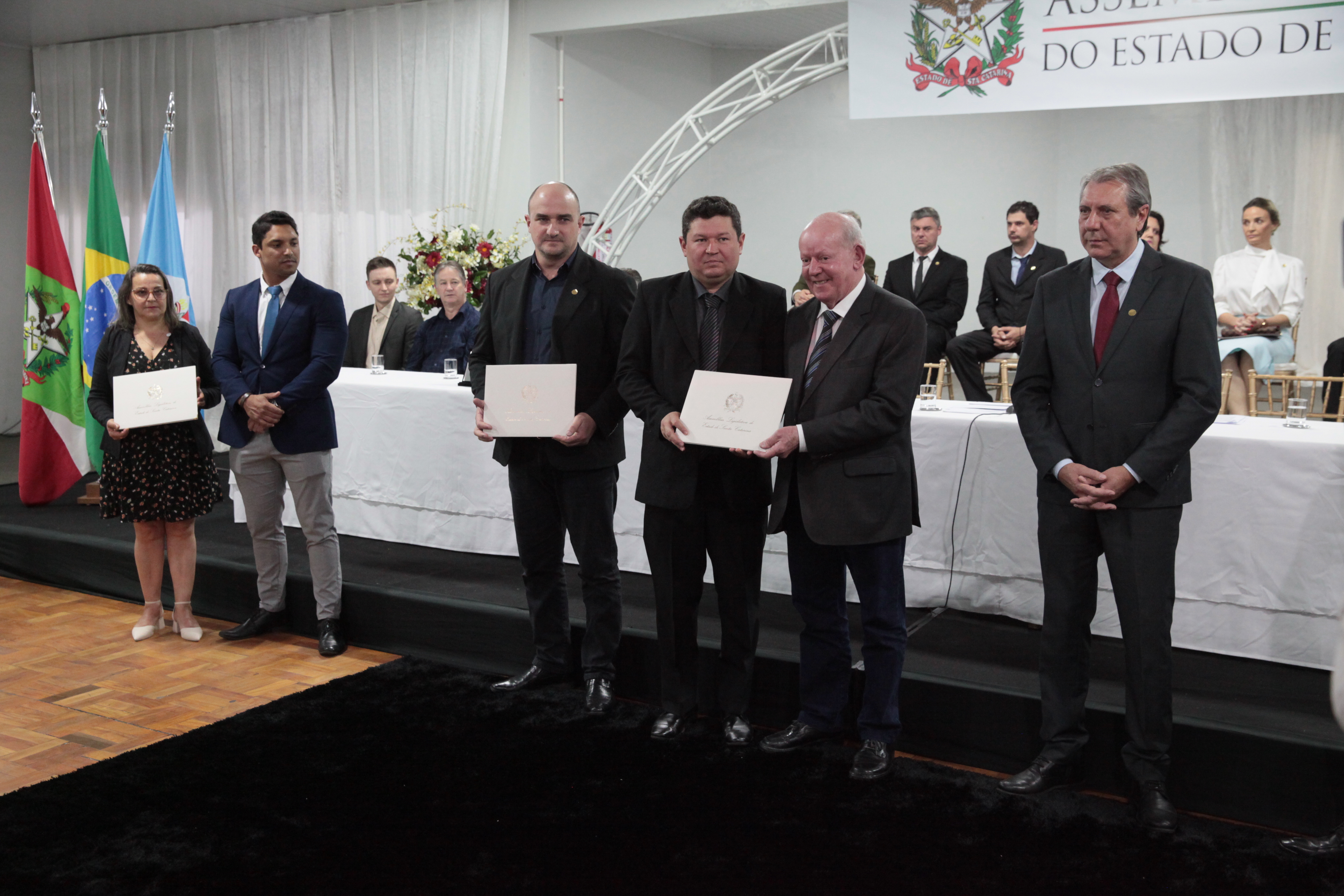 Homenagem aos 60 anos do Município de Ponte Serrada