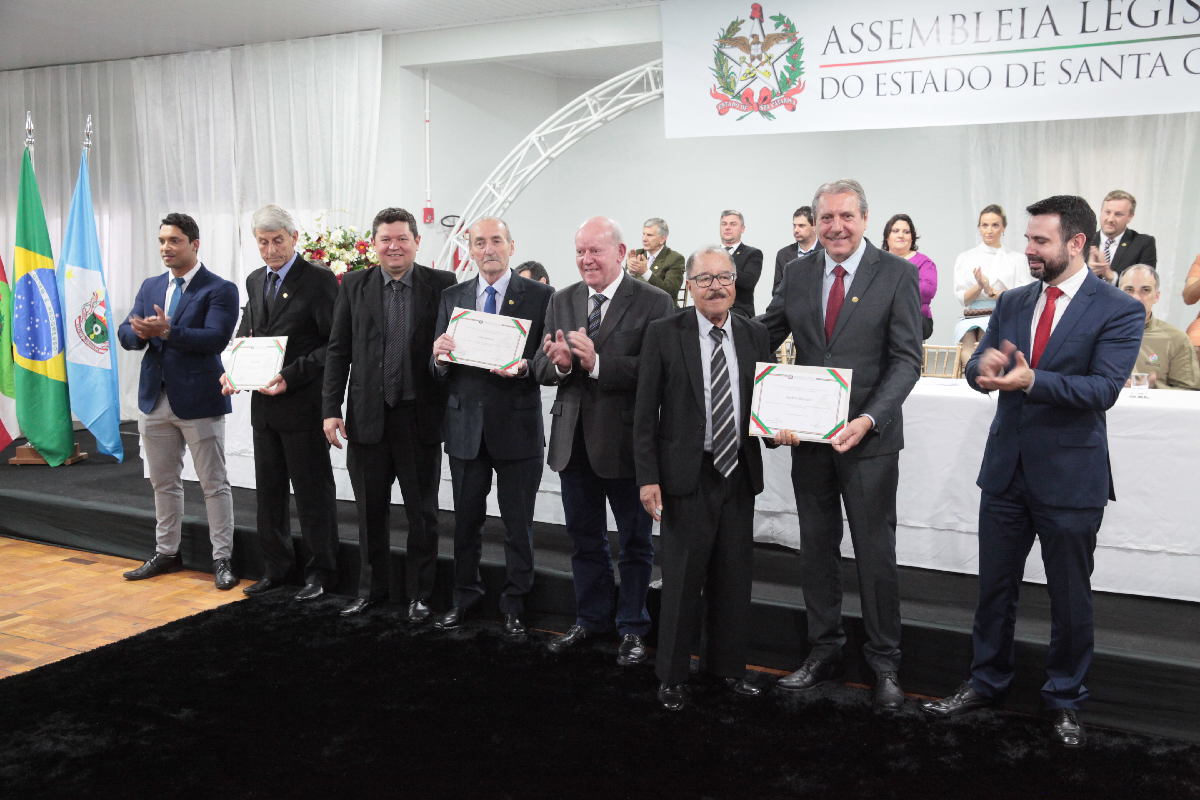 Homenagem aos 60 anos do Município de Ponte Serrada