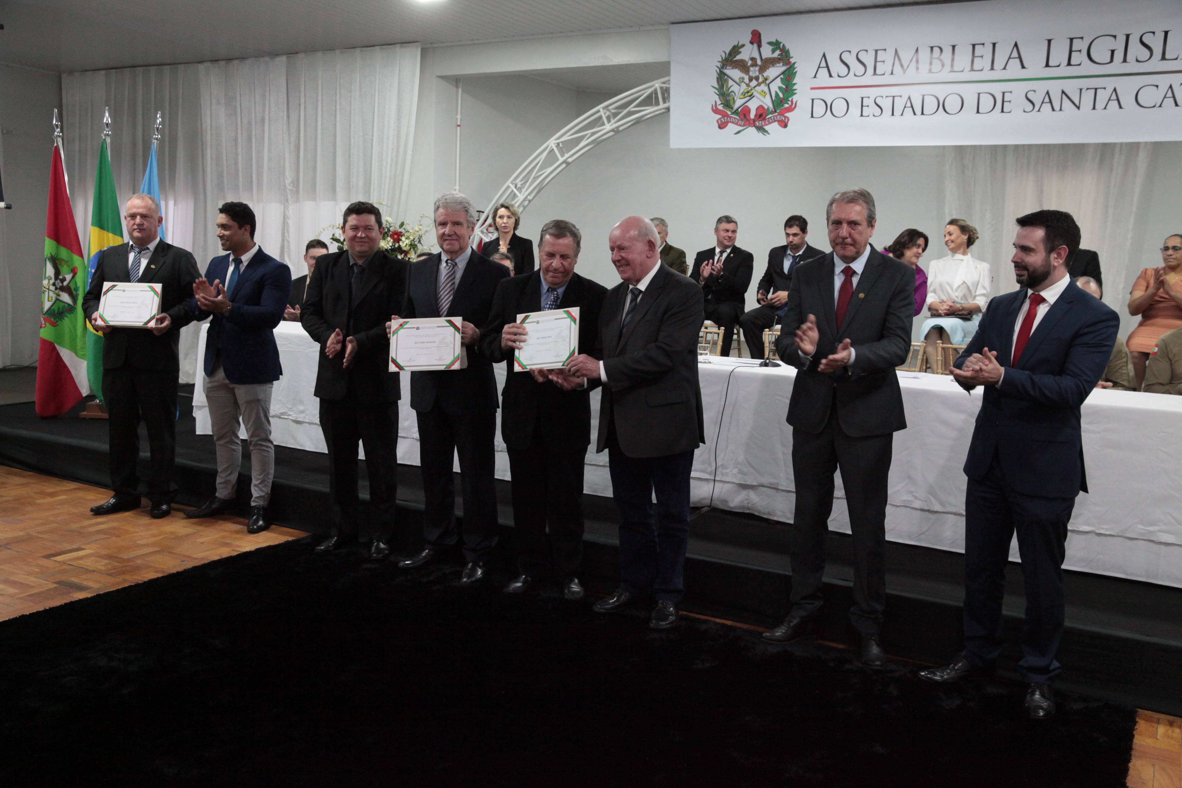 Homenagem aos 60 anos do Município de Ponte Serrada