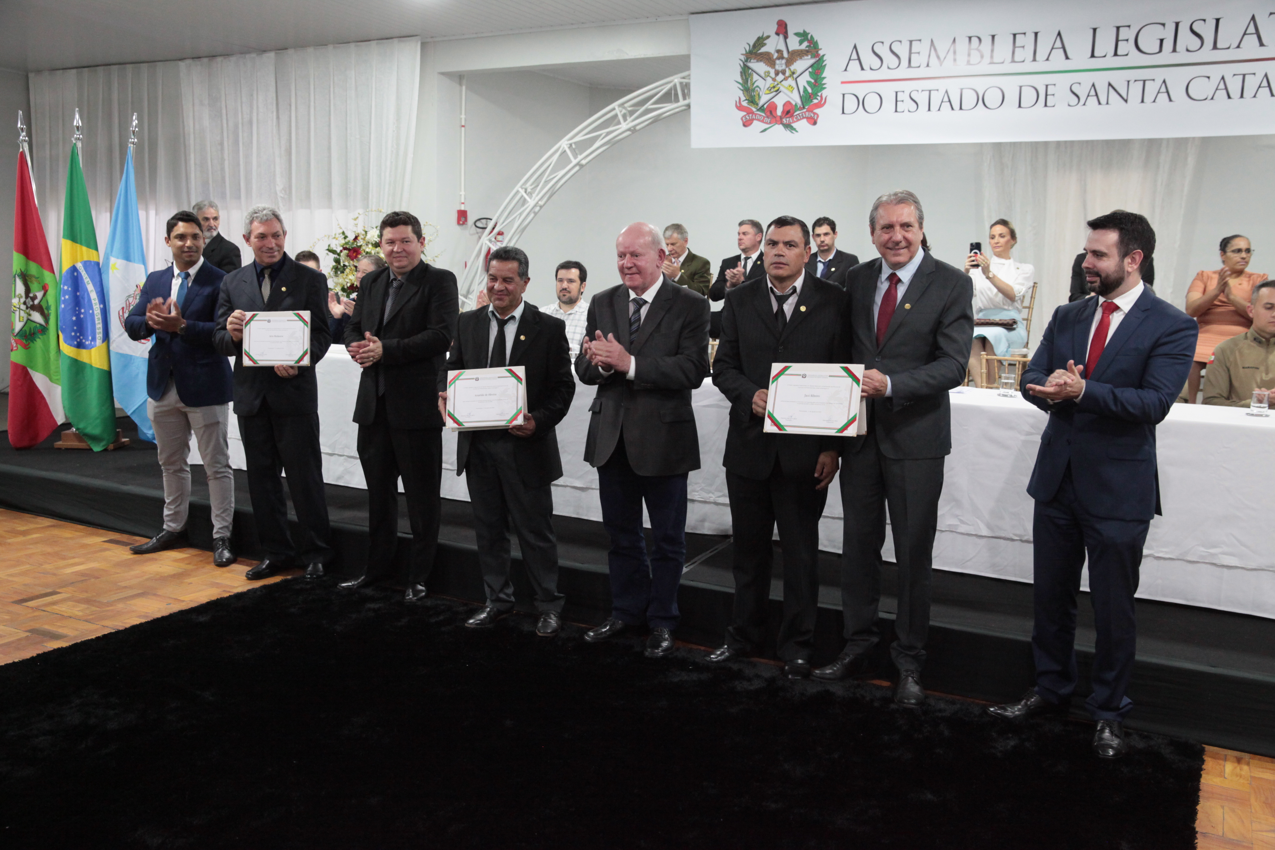 Homenagem aos 60 anos do Município de Ponte Serrada