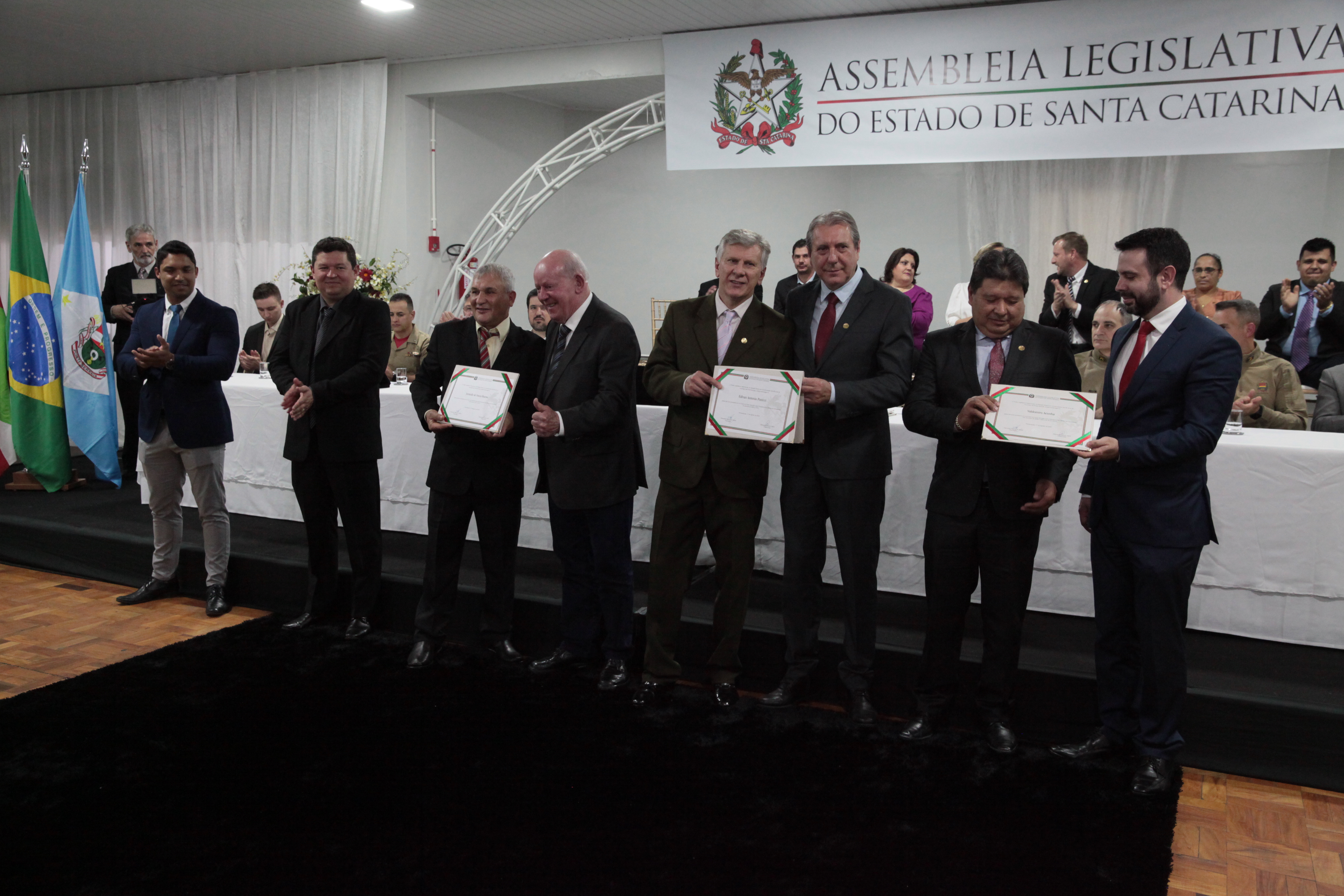 Homenagem aos 60 anos do Município de Ponte Serrada