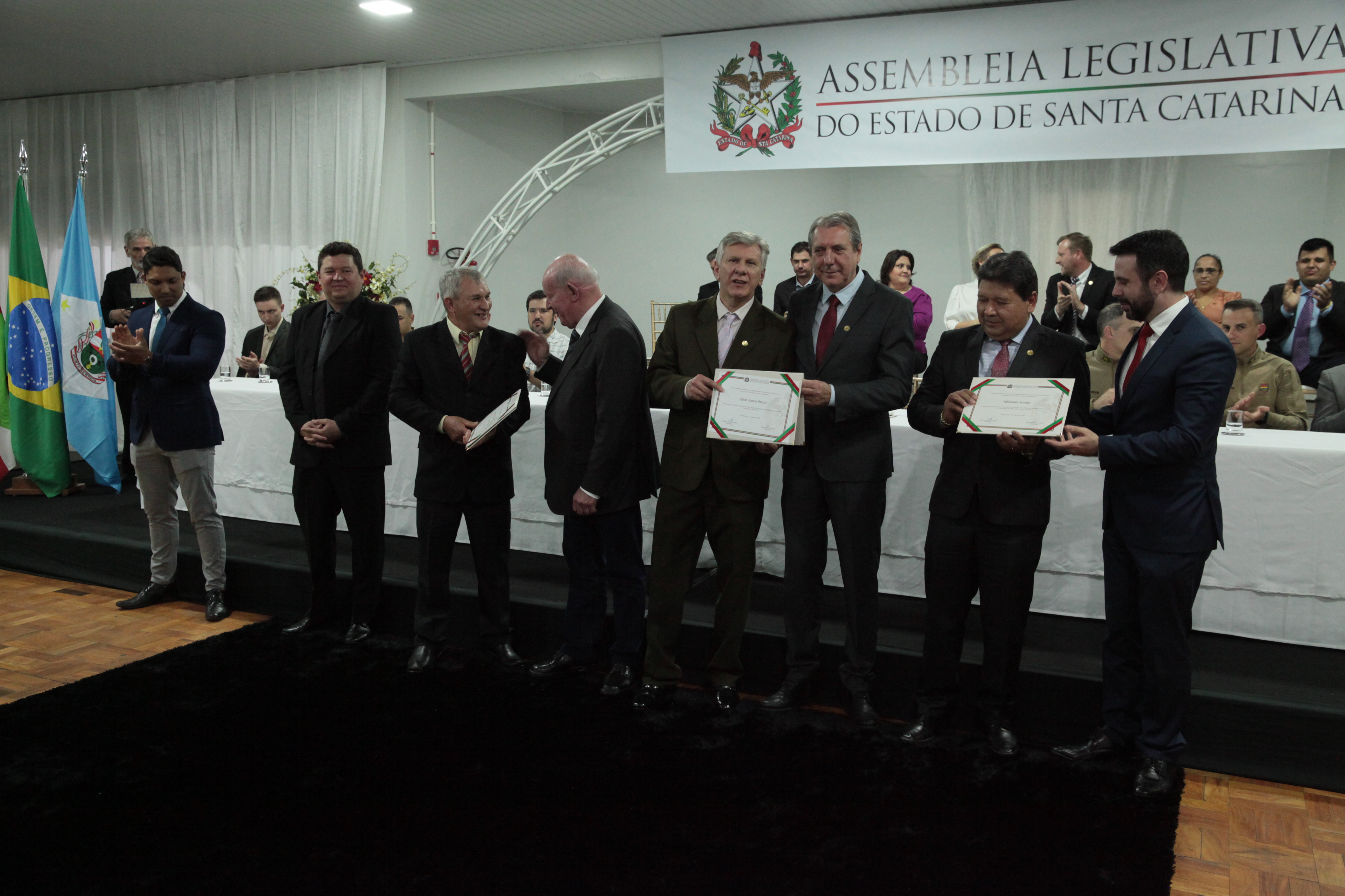 Homenagem aos 60 anos do Município de Ponte Serrada