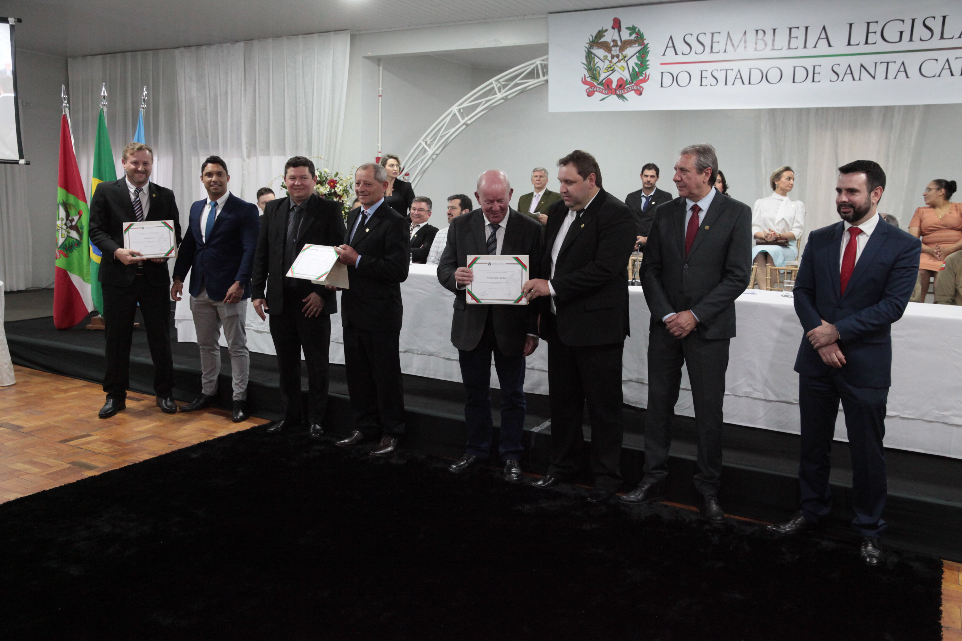 Homenagem aos 60 anos do Município de Ponte Serrada