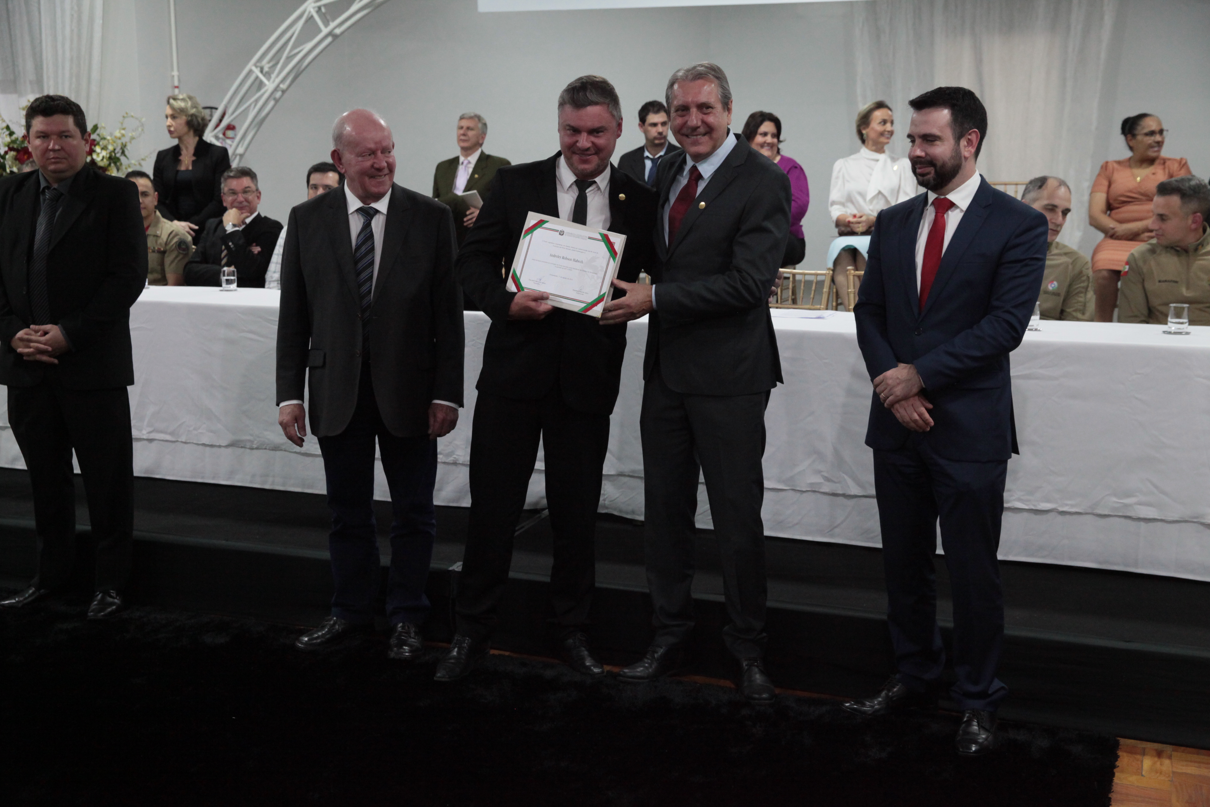 Homenagem aos 60 anos do Município de Ponte Serrada