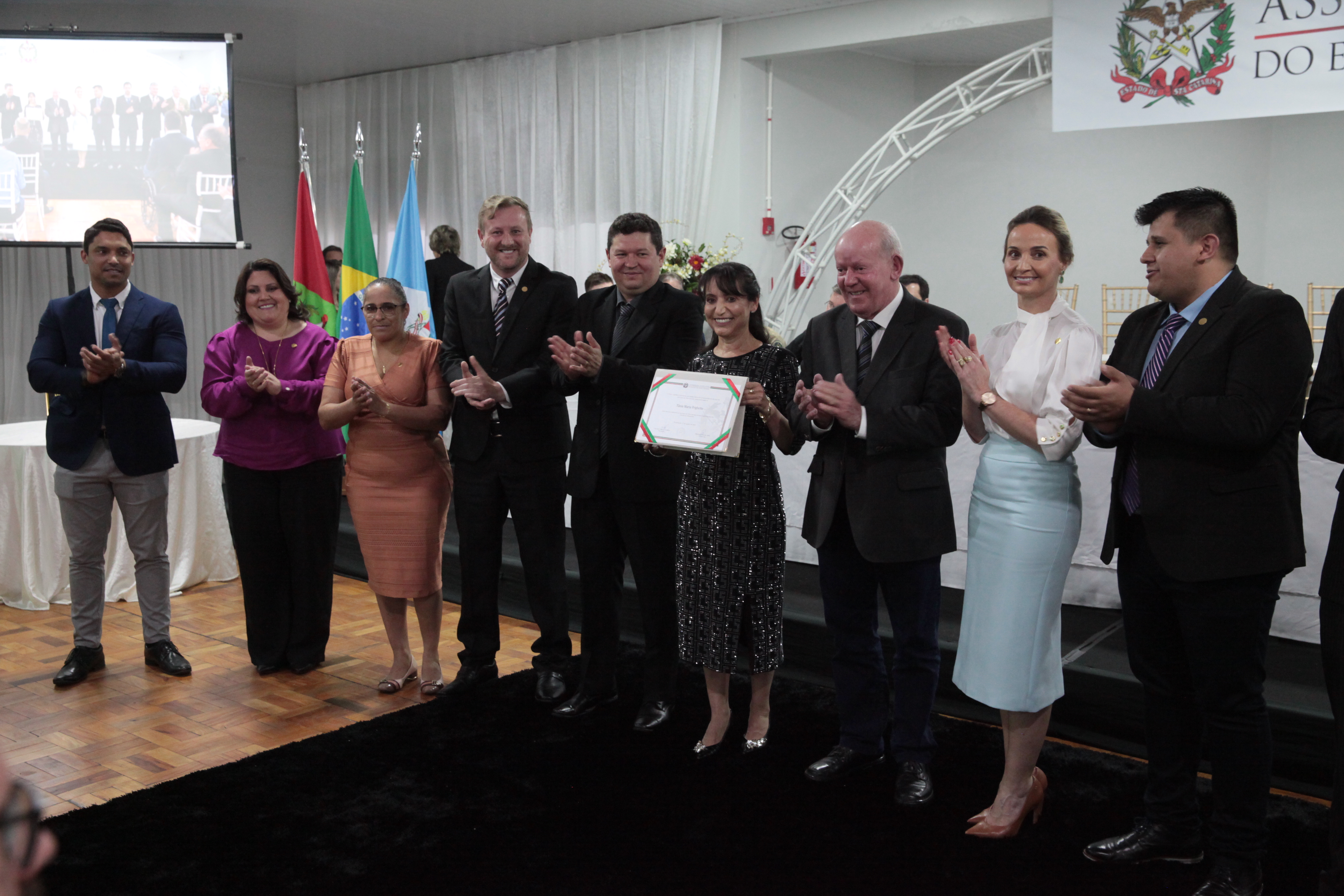 Homenagem aos 60 anos do Município de Ponte Serrada