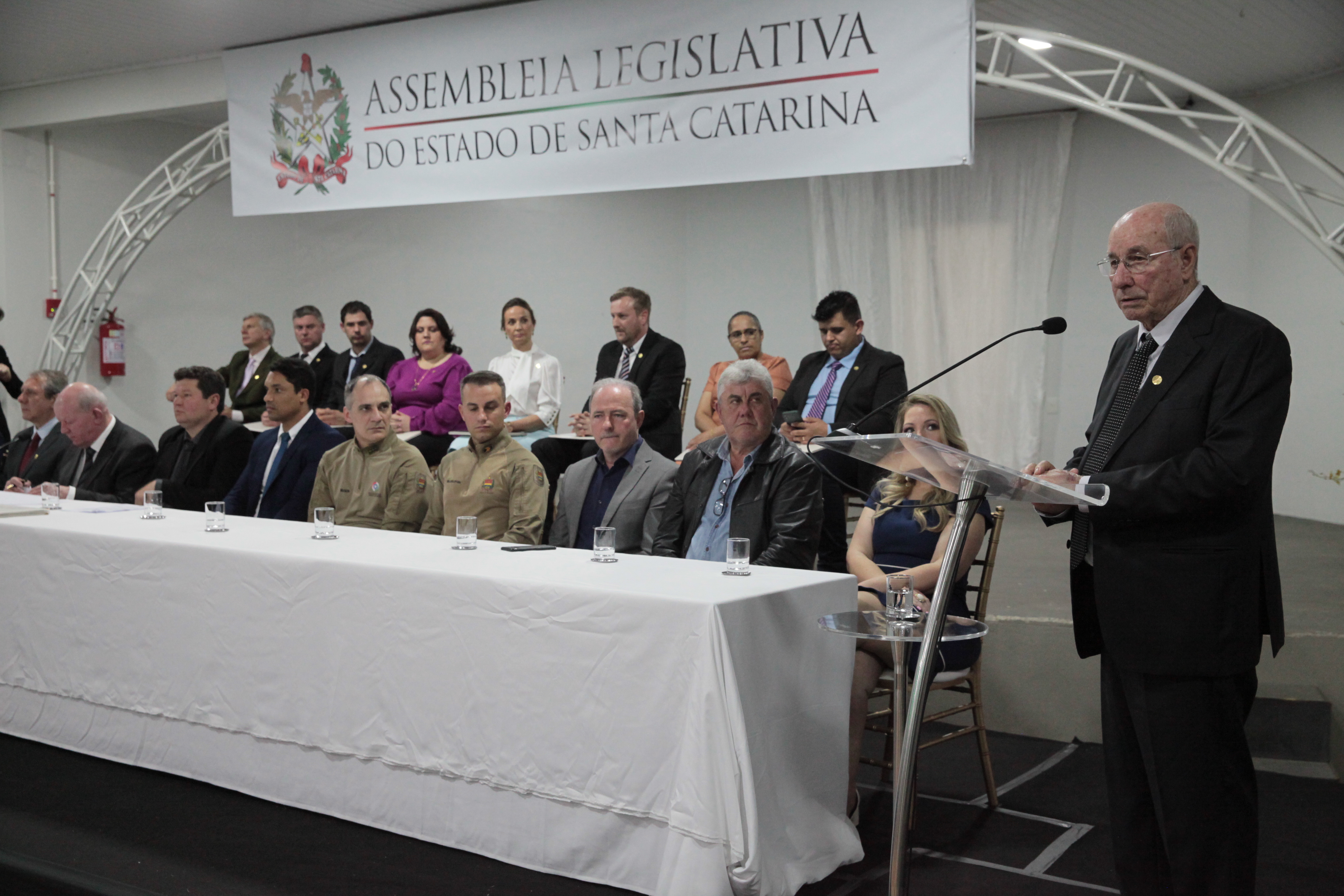 Homenagem aos 60 anos do Município de Ponte Serrada