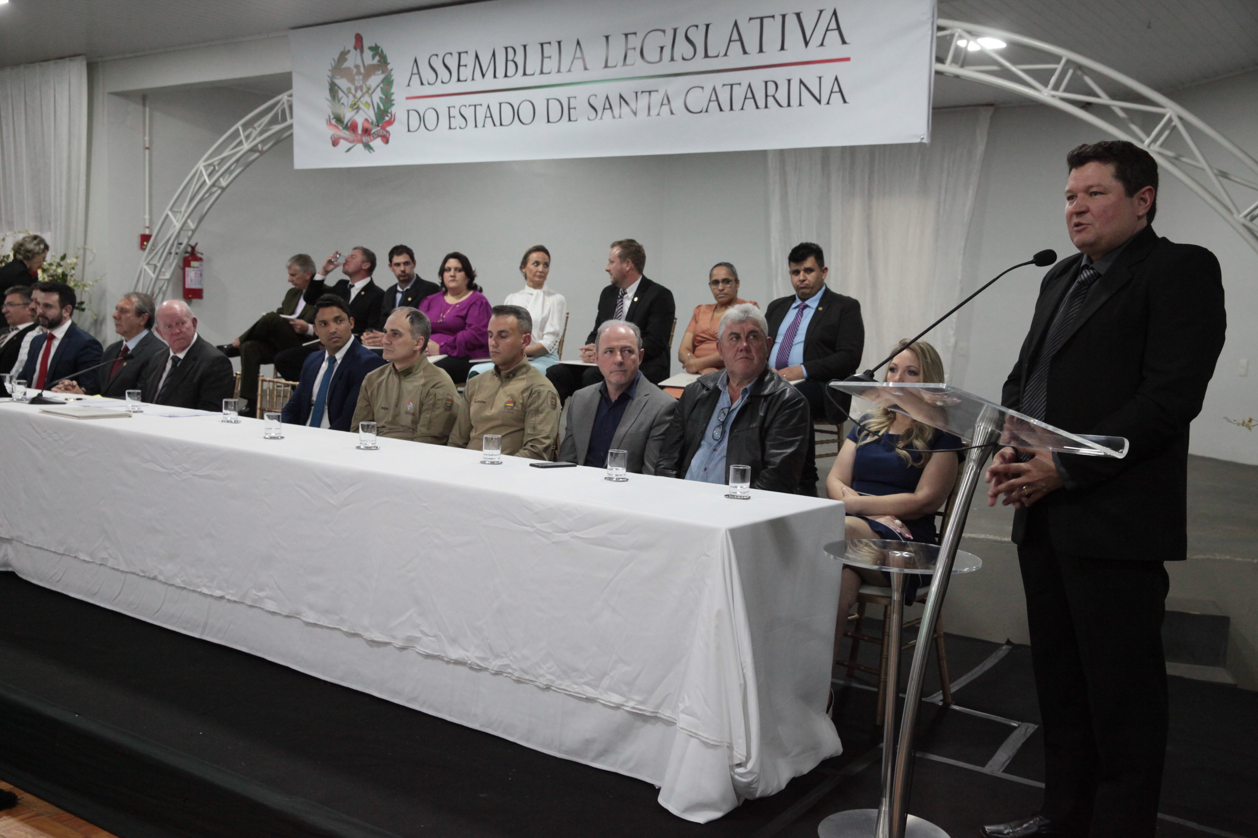 Homenagem aos 60 anos do Município de Ponte Serrada