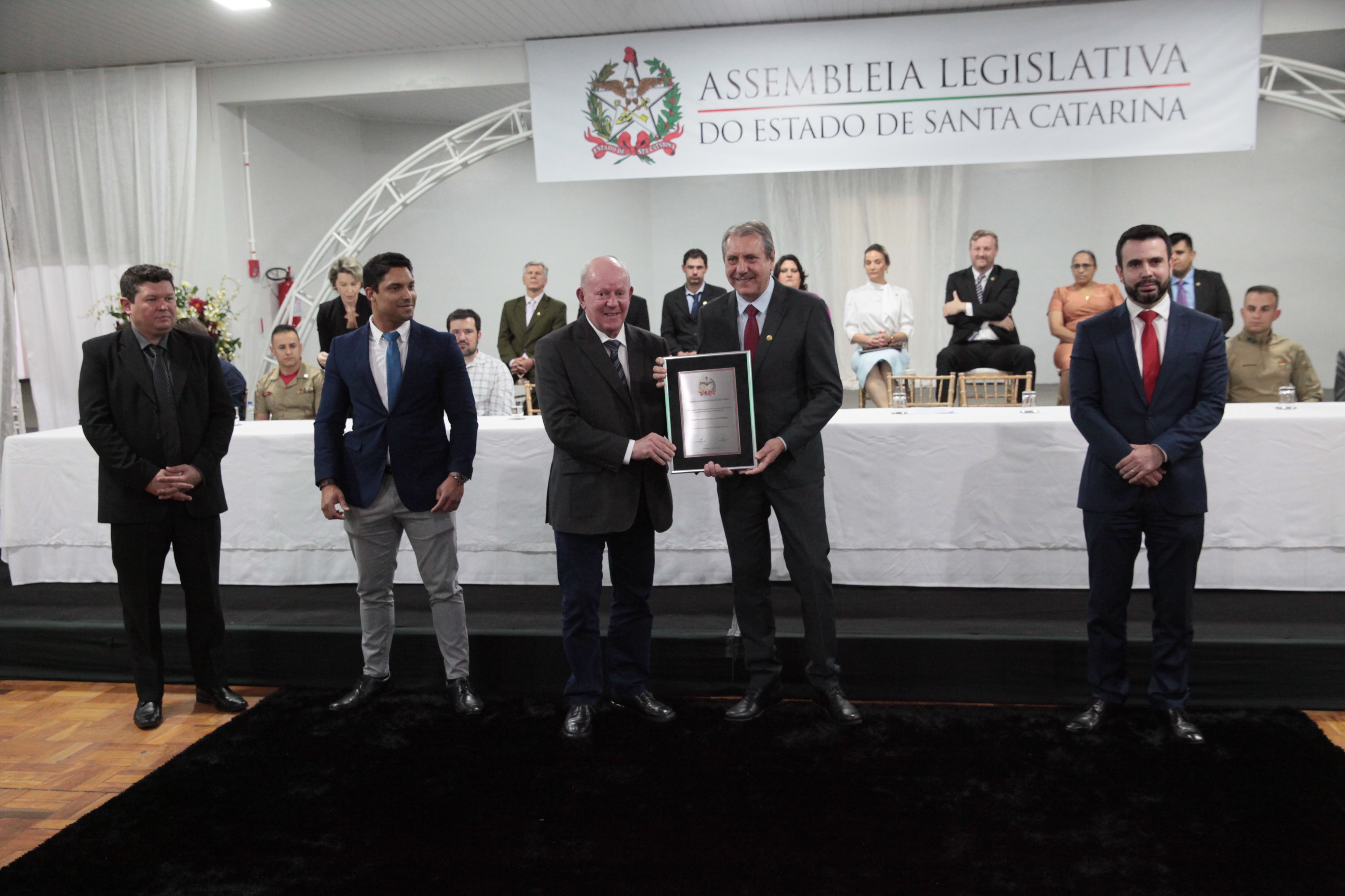 Homenagem aos 60 anos do Município de Ponte Serrada