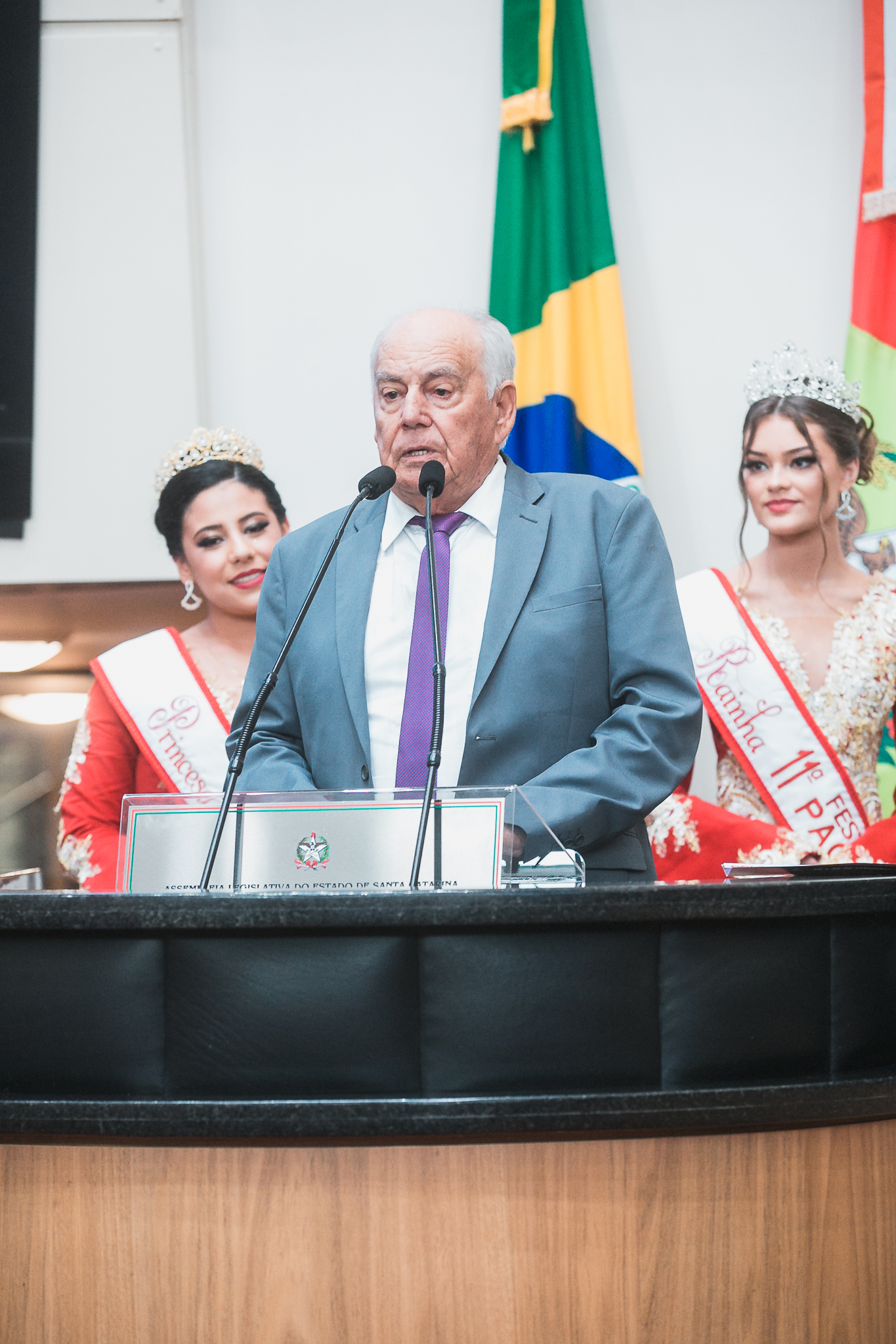 Suspensão de Sessão - Prefeito e Realeza de Capão Alto convidam para a Festa da Paçoca