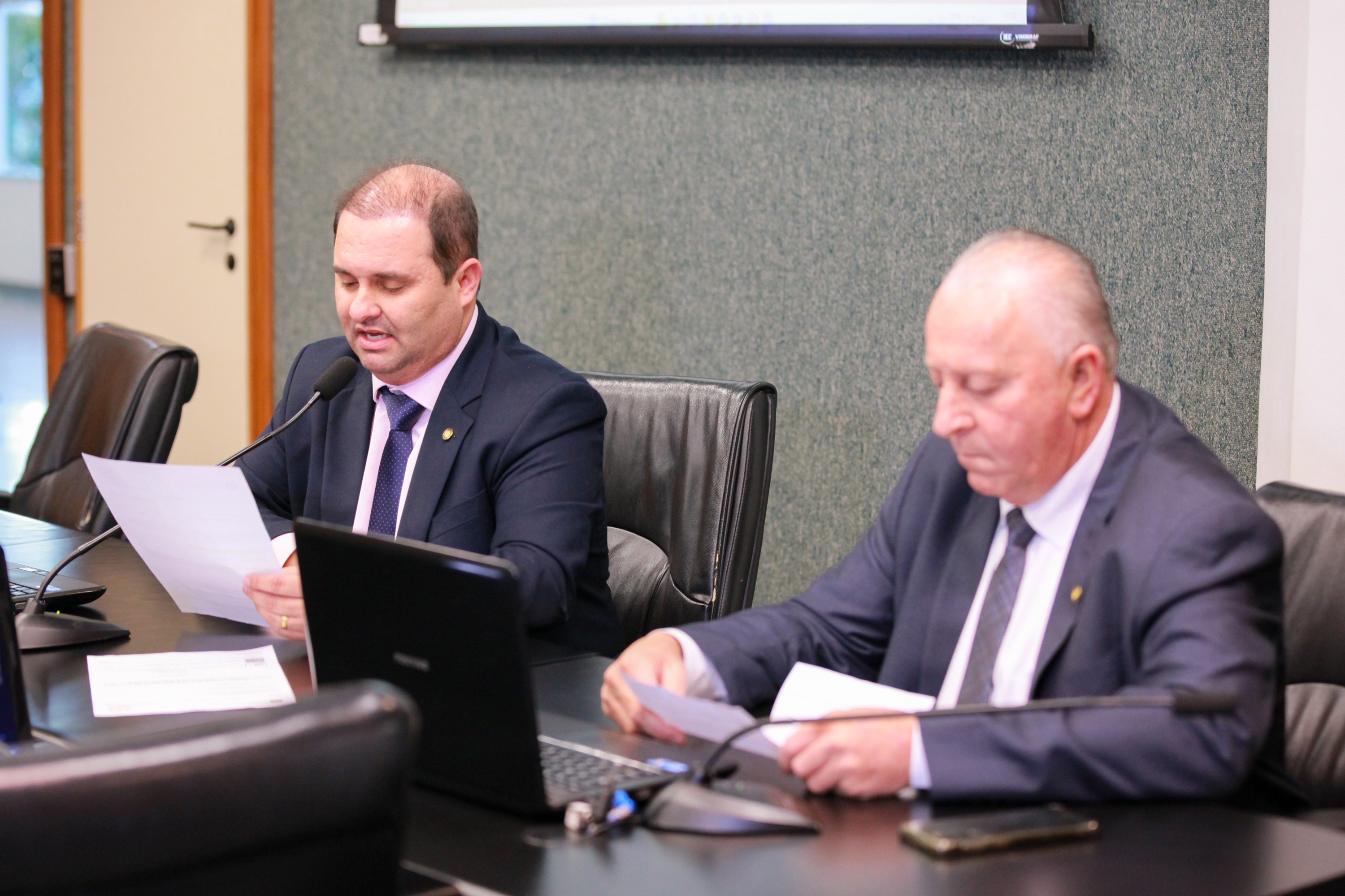 Comissão de Proteção Civil - Deputado Repórter Sérgio Guimarães(União)  - Deputado Oscar Gutz