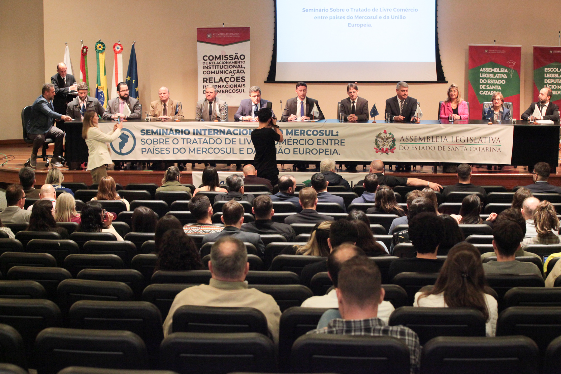 Abertura do Seminário Sobre Tratado de Livre Comércio entre Mercosul e a União Europeia