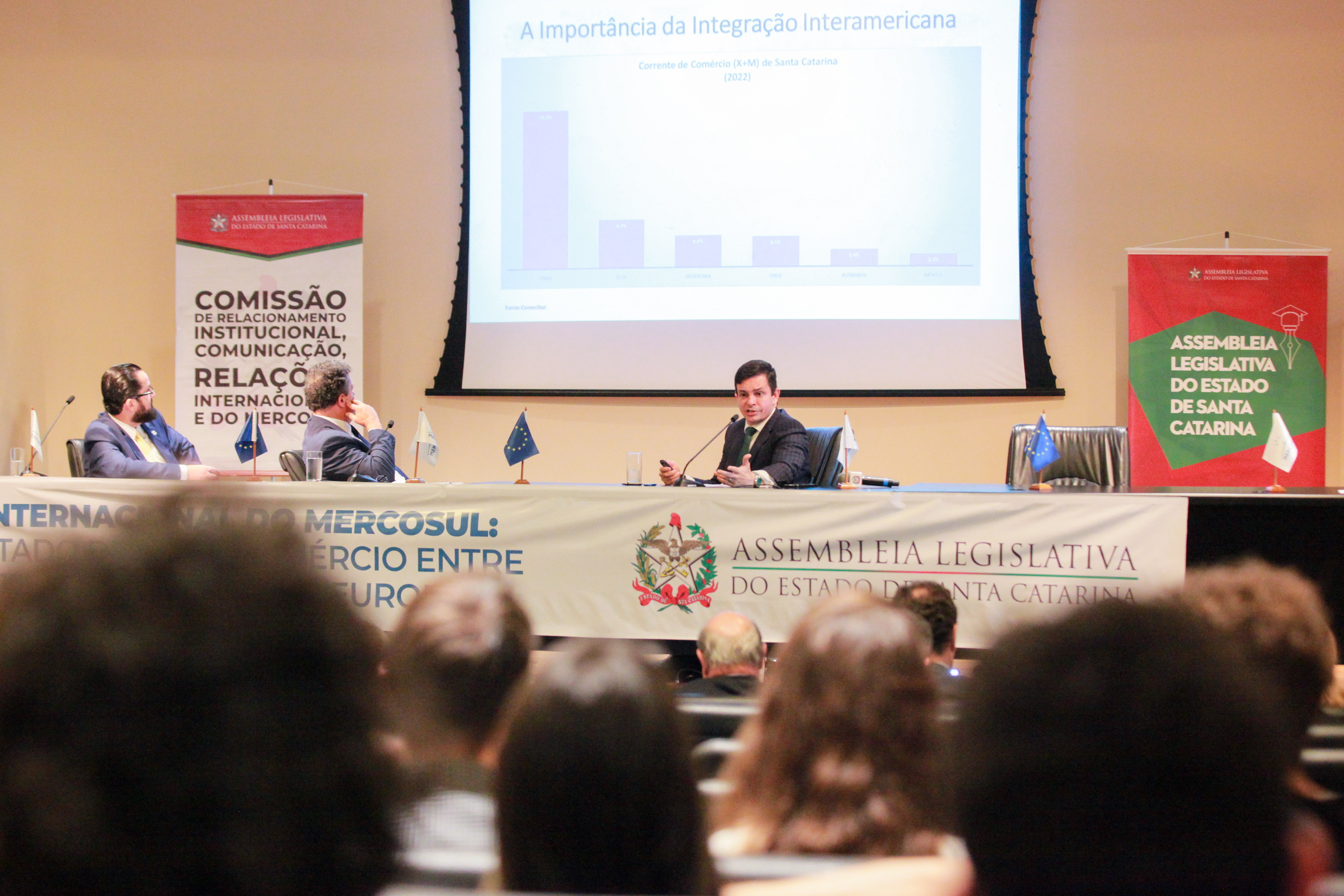 Seminário sobre o Tratado de Livre Comércio entre o Mercosul e a União Europeia