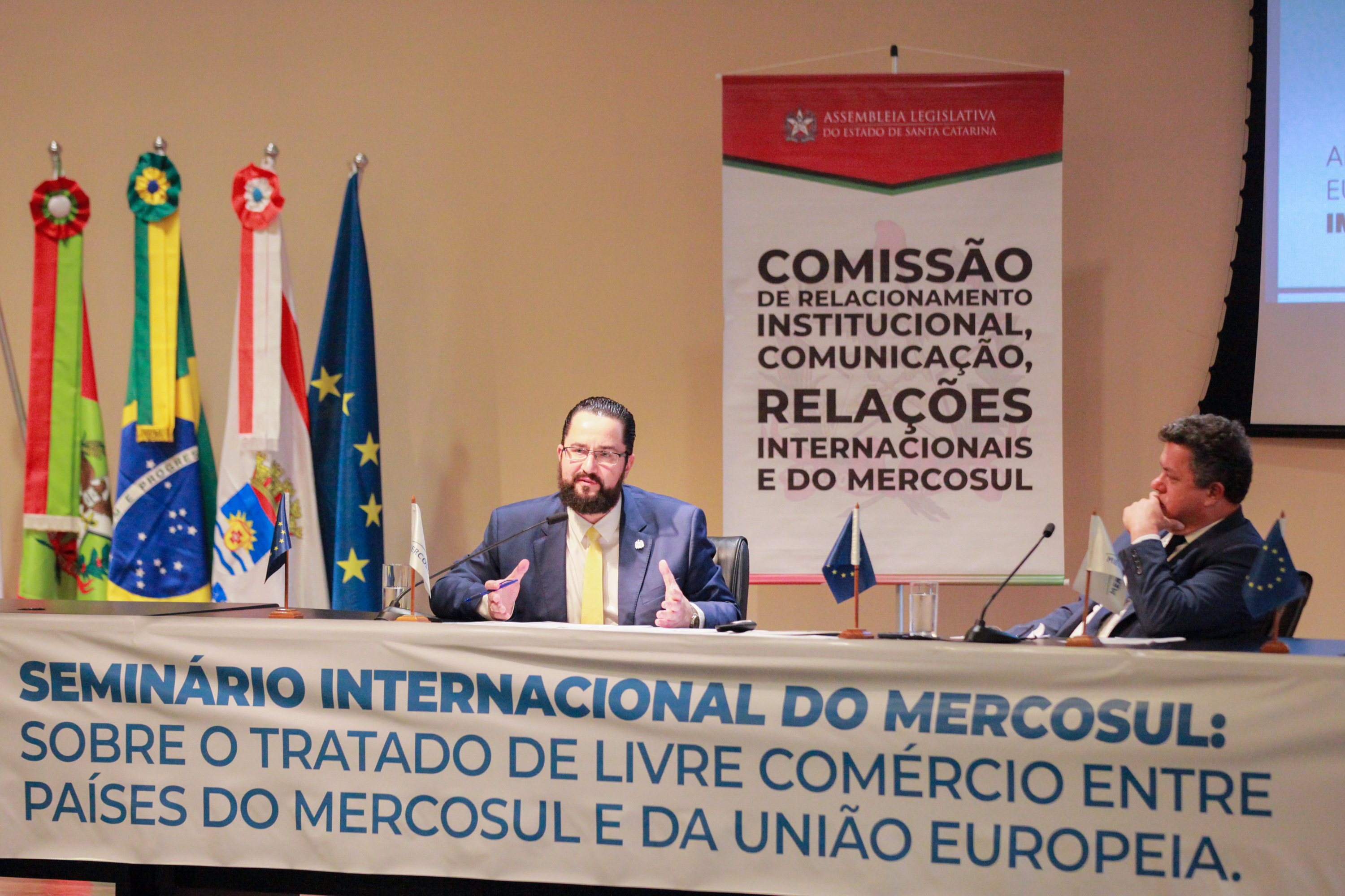 Seminário sobre o Tratado de Livre Comércio entre o Mercosul e a União Europeia