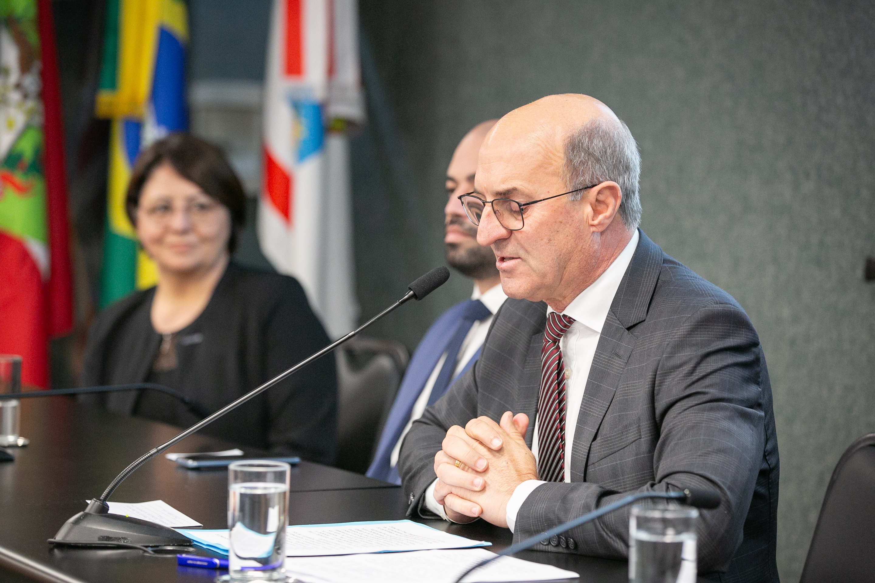 ATO PARLAMENTAR SOLENE - 60 anos da Associação dos Hospitais de Santa Catarina - AHESC -Deputado José Milton Scheffer (PP)
