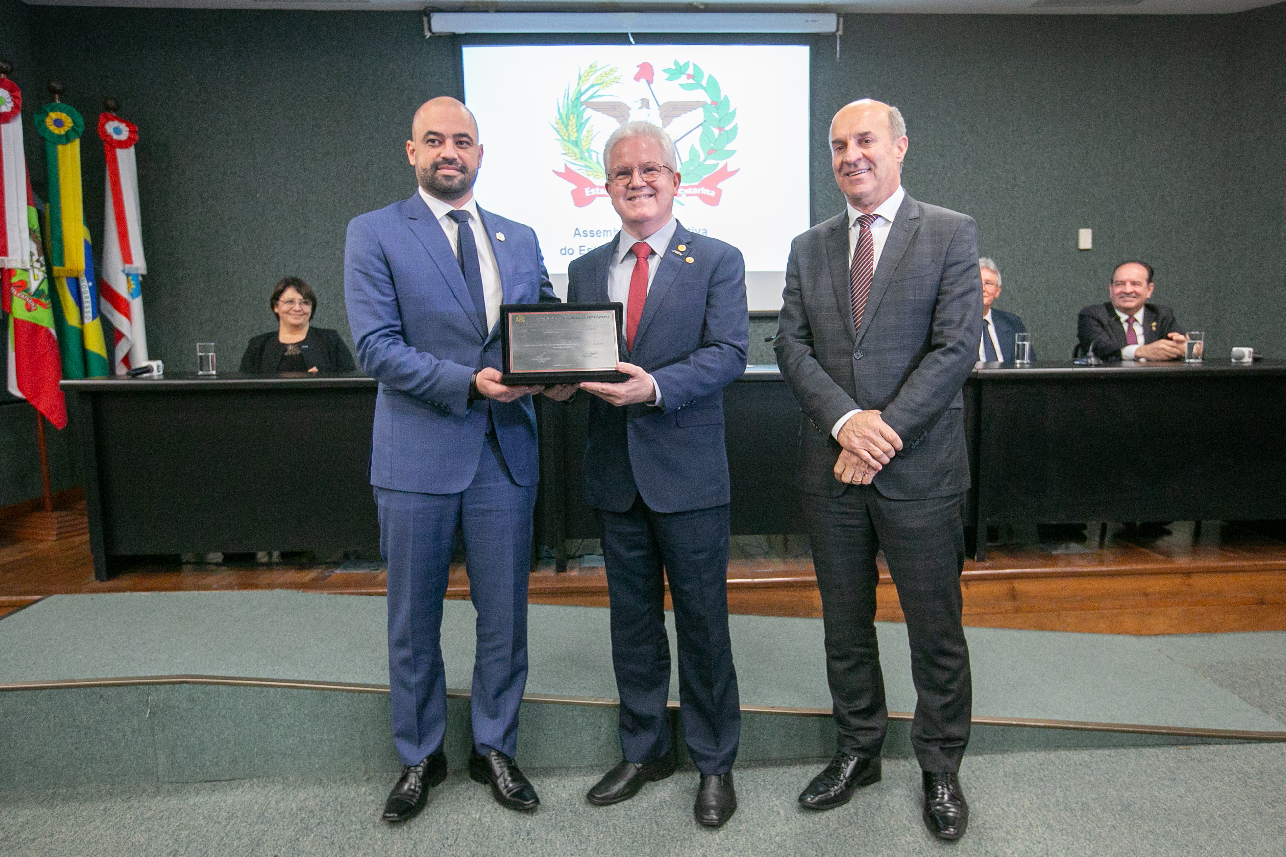 ATO PARLAMENTAR SOLENE - 60 anos da Associação dos Hospitais de Santa Catarina - AHESC