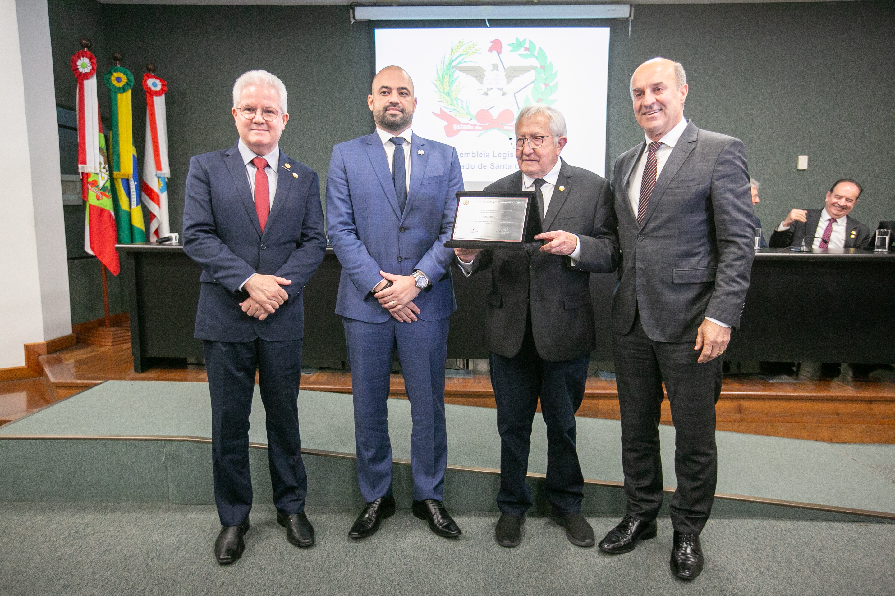 ATO PARLAMENTAR SOLENE - 60 anos da Associação dos Hospitais de Santa Catarina - AHESC