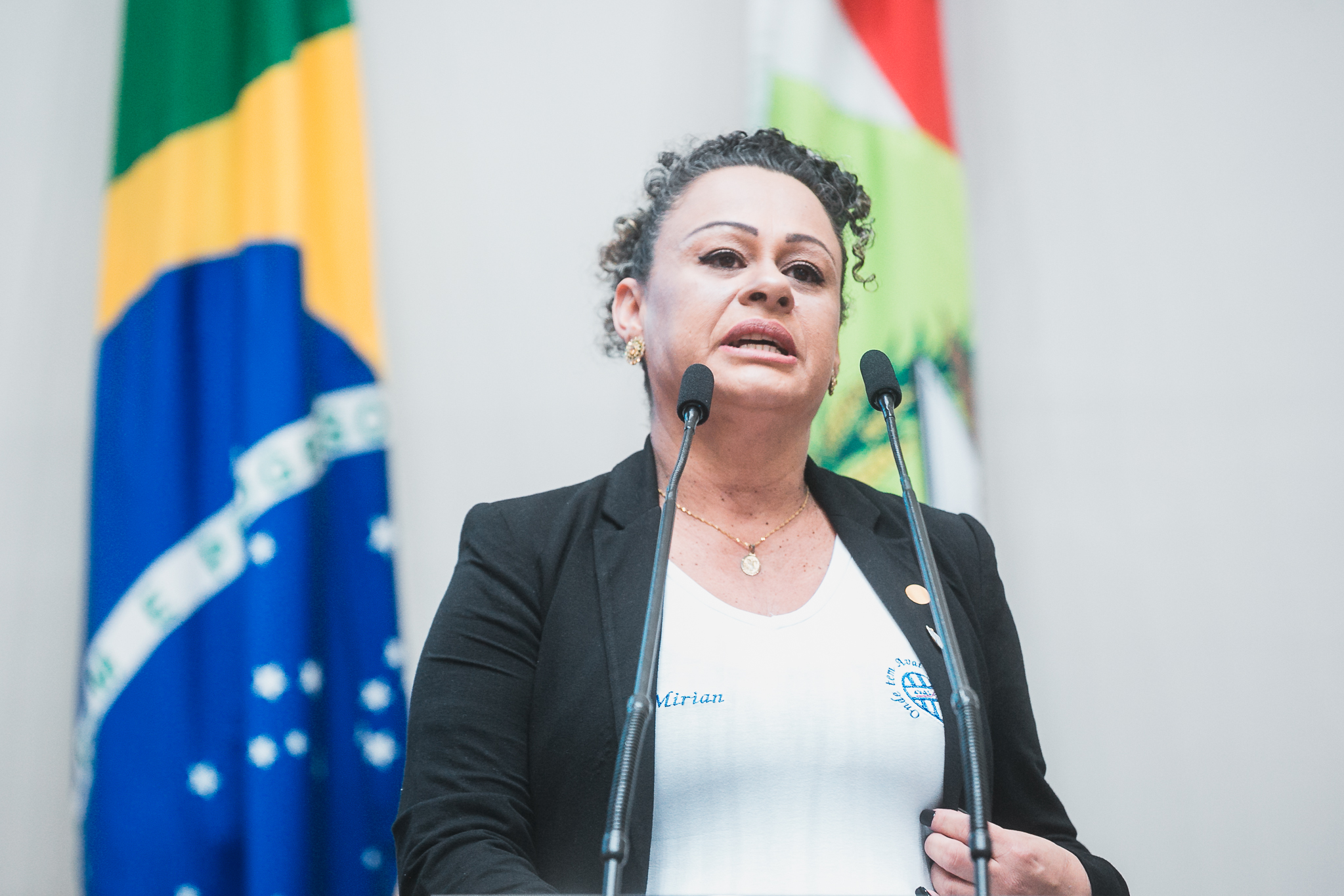 Sessão Especial em Homenagem ao Centenário do Avaí Futebol Clube - Miriam Ribas Salvador Presidente da torcida Avaixonadas
