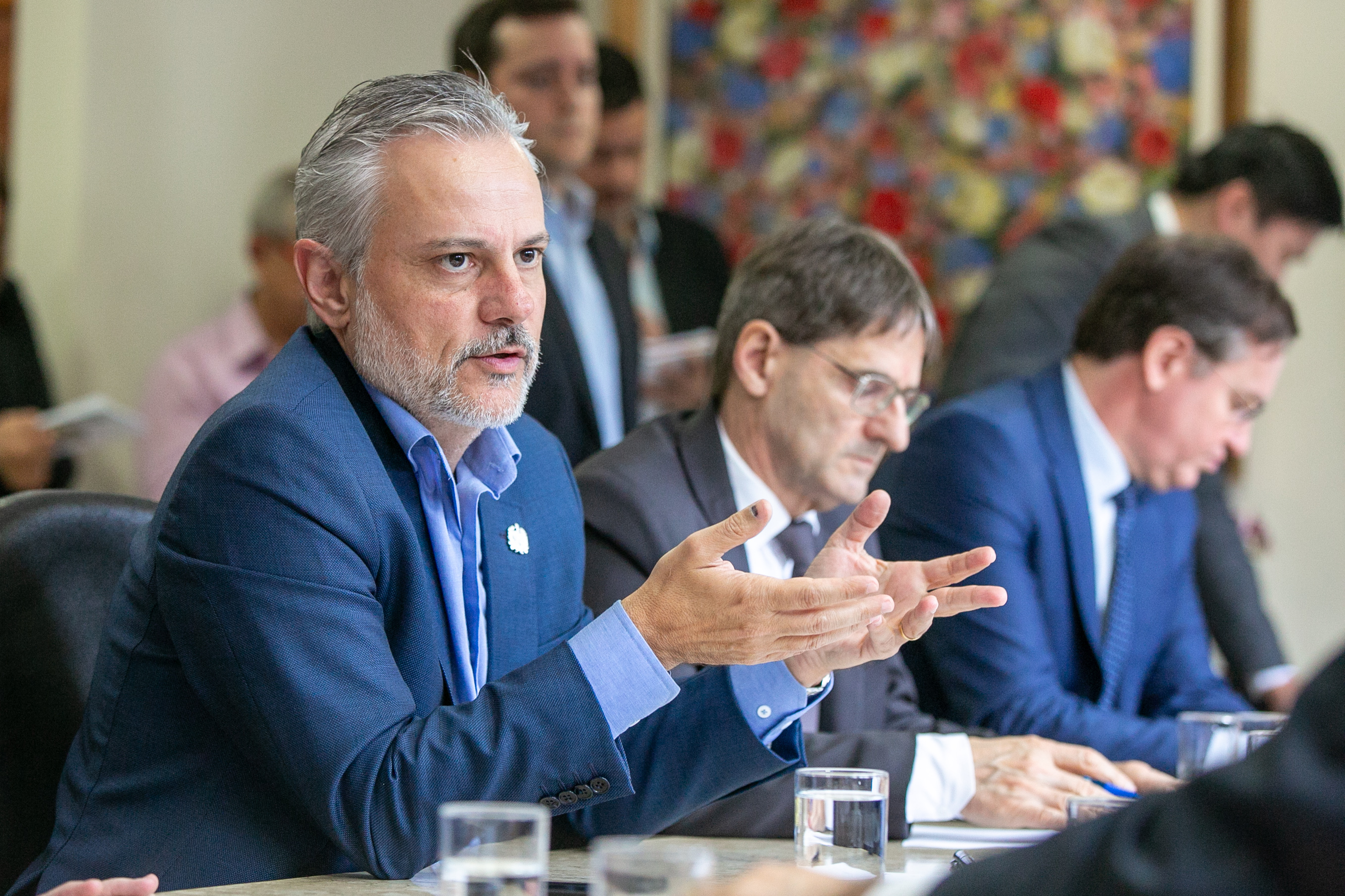 Reunião da Bancada do Oeste com Secretários