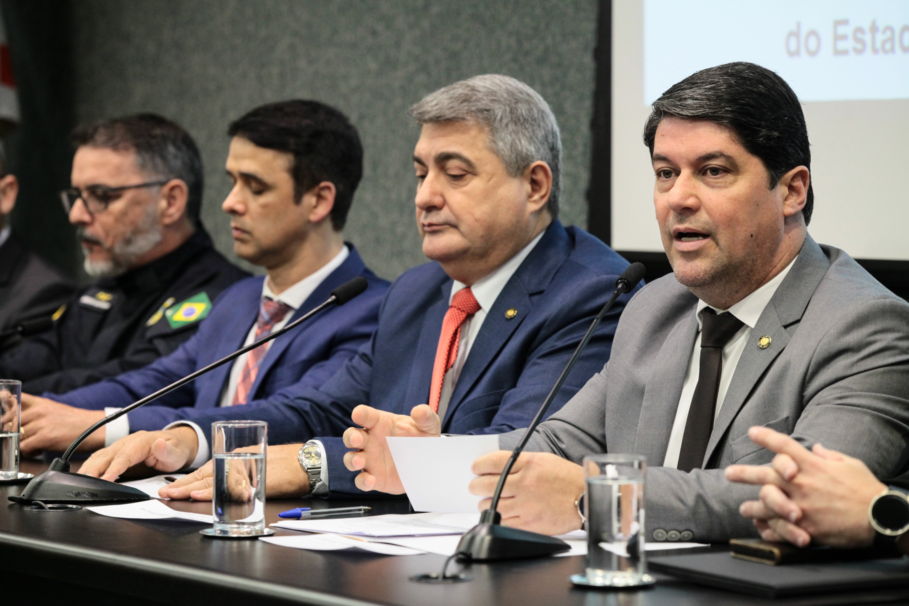 Audiência Pública para discutir a trafegabilidade da BR-101 - Deputado Emerson Stein (MDB), a direita