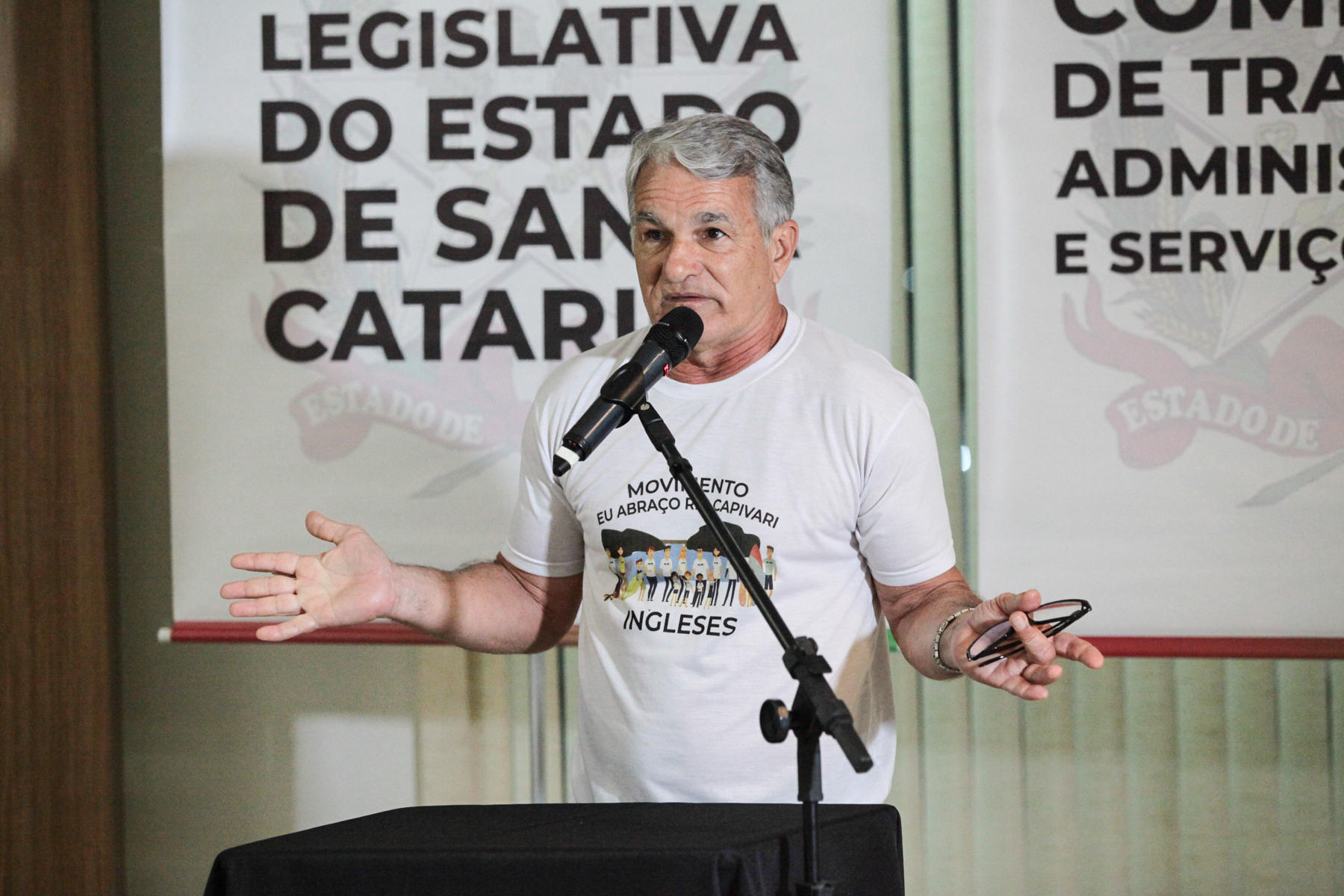 Audiência Pública para tratar da Situação do Sistema de Esgoto da Praia dos Ingleses