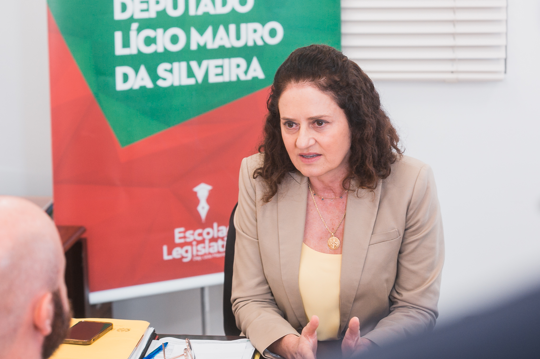 Diretora da Escola da Alesc, Marlene Fengler - 