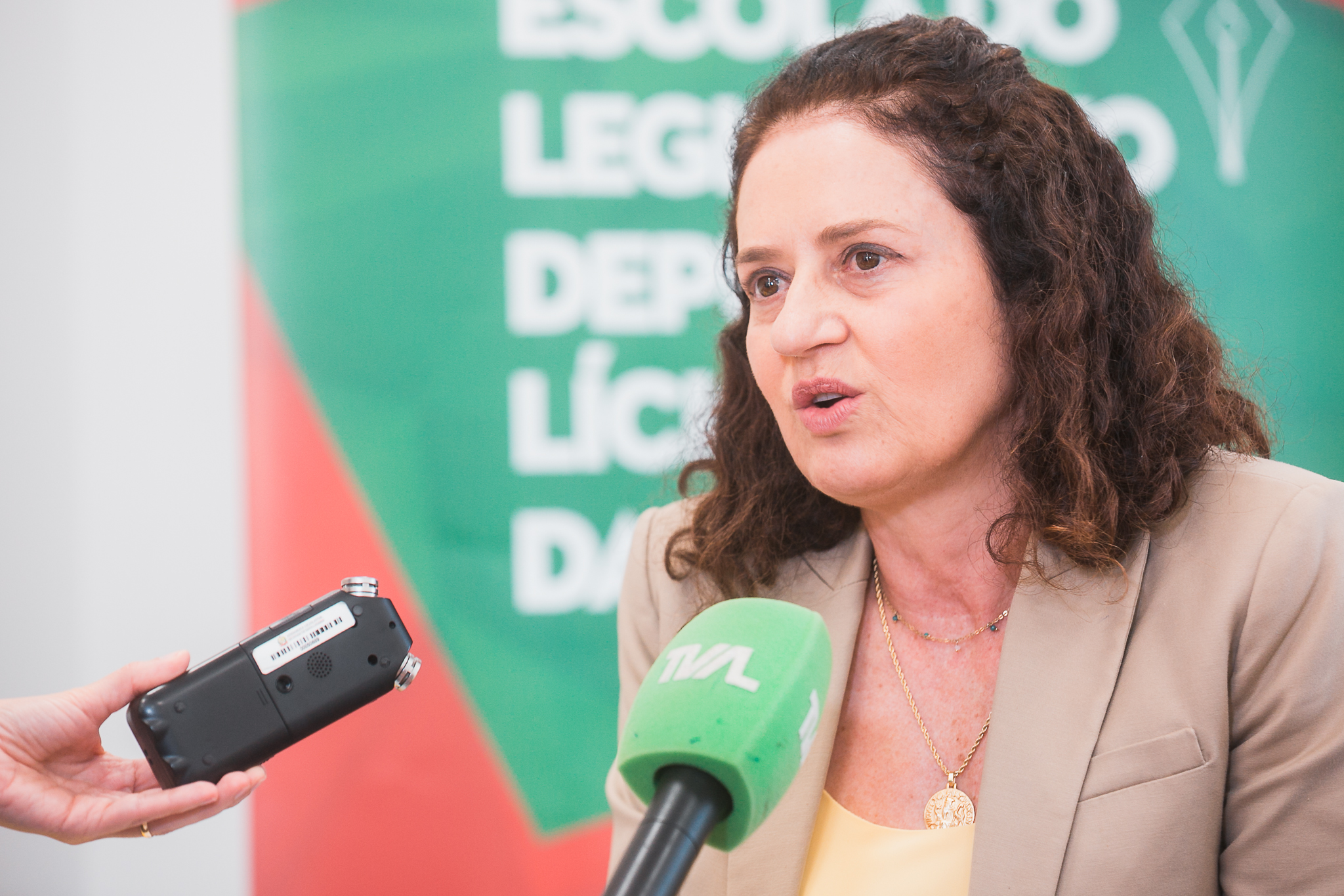 Diretora da Escola da Alesc, Marlene Fengler - 