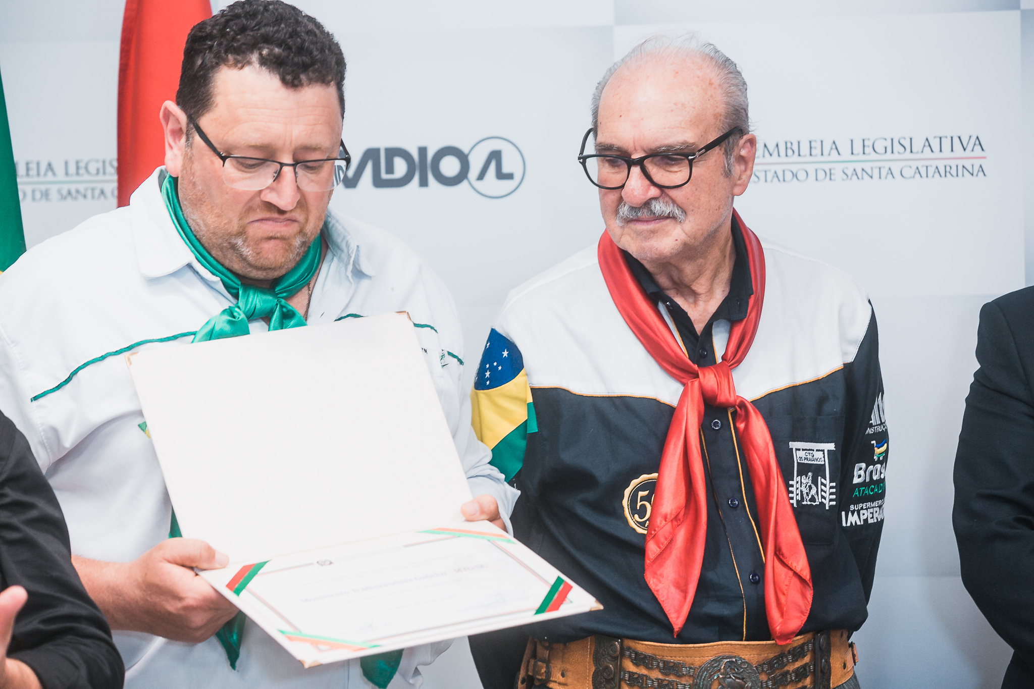 Moção de Aplauso - 50 anos Movimento Tradicionalista Gaúcho SC - Dep. Sérgio Guimarães
