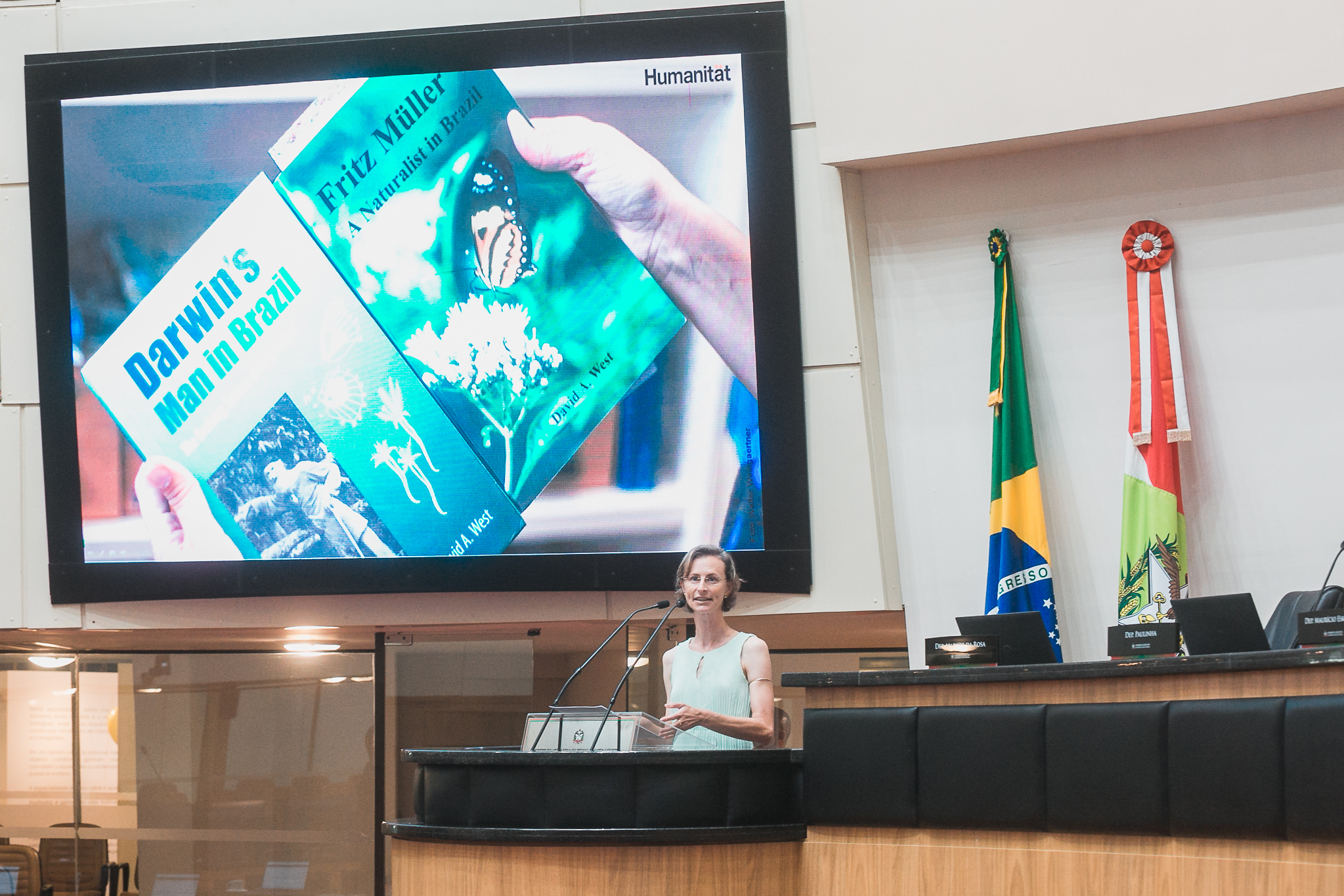 Suspensão da Sessão – Fritz Müller – Carolina V. Nunes (ACAPRENA)