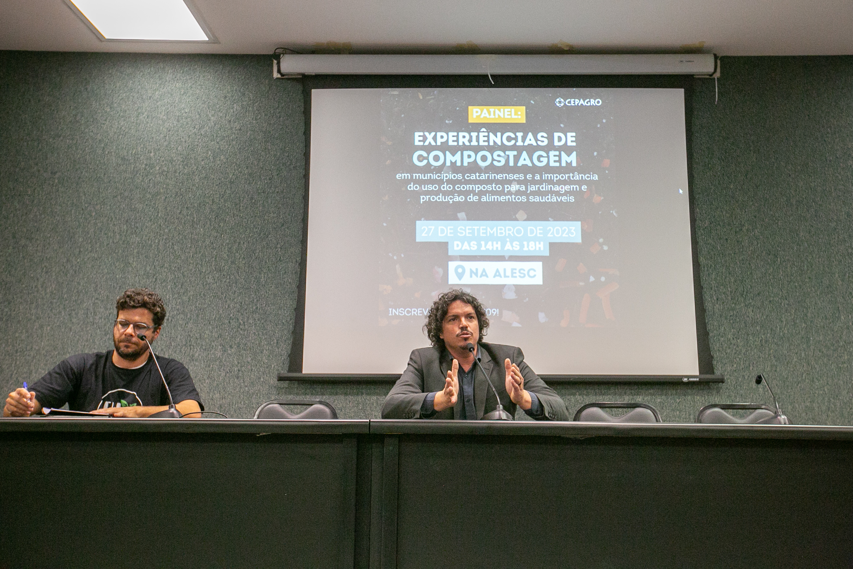 Painel: Experiências de Compostagem em Municípios Catarinenses e a importância do uso do composto