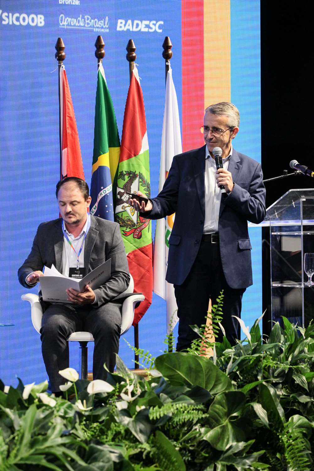 Congresso dos Municípios, Associações e Consórcios de Santa Catarina - Mário Hildebrandt, prefeito de Blumenau