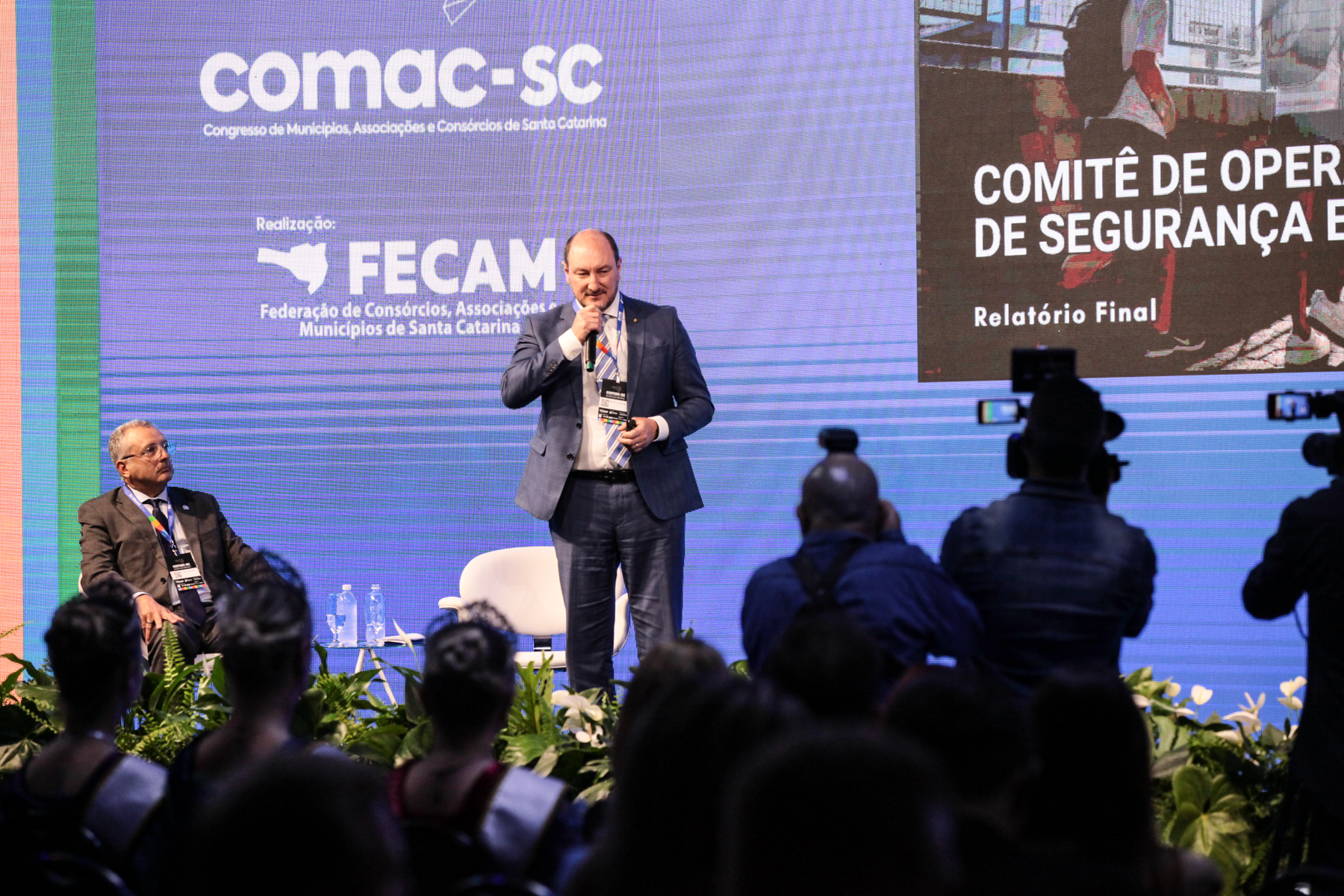 Congresso dos Municípios, Associações e Consórcios de Santa Catarina -  Deputado Mauro de Nadal (MDB)