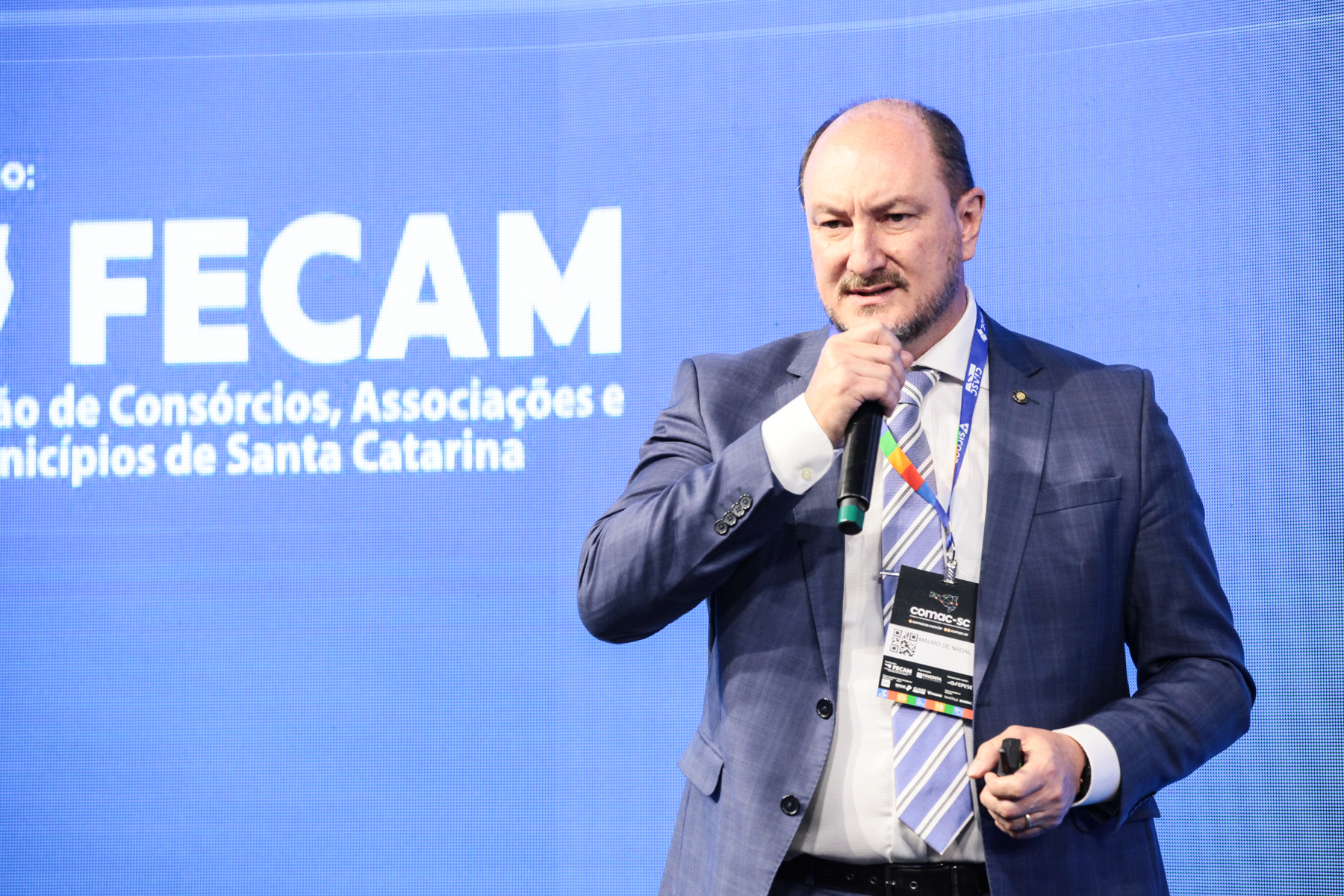 Congresso dos Municípios, Associações e Consórcios de Santa Catarina -  Deputado Mauro de Nadal (MDB)